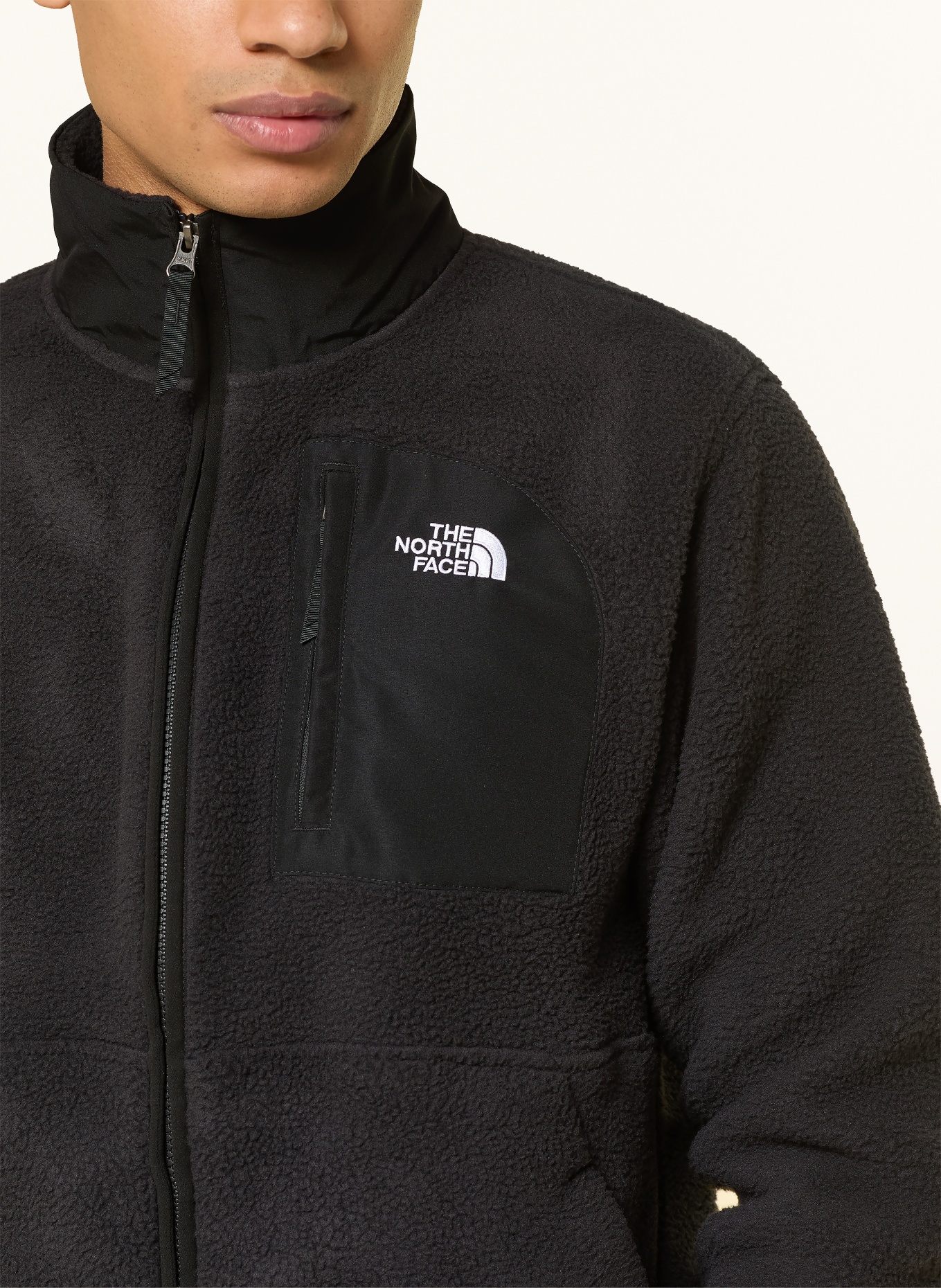 THE NORTH FACE Fleecejacke YUMIORI OFF PEAK: SCHWARZ