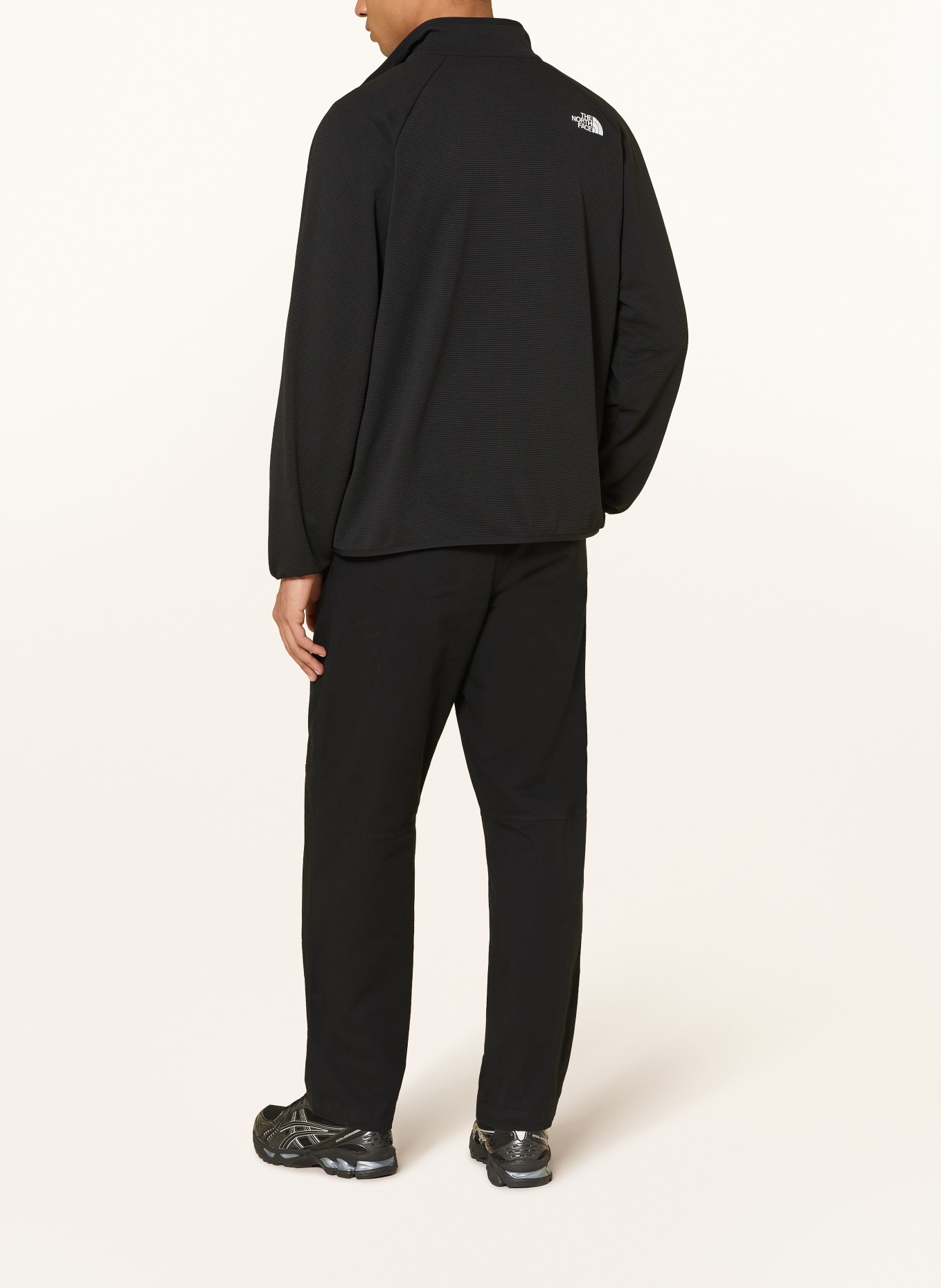 THE NORTH FACE Midlayer-Jacke KECHA: SCHWARZ / WEISS