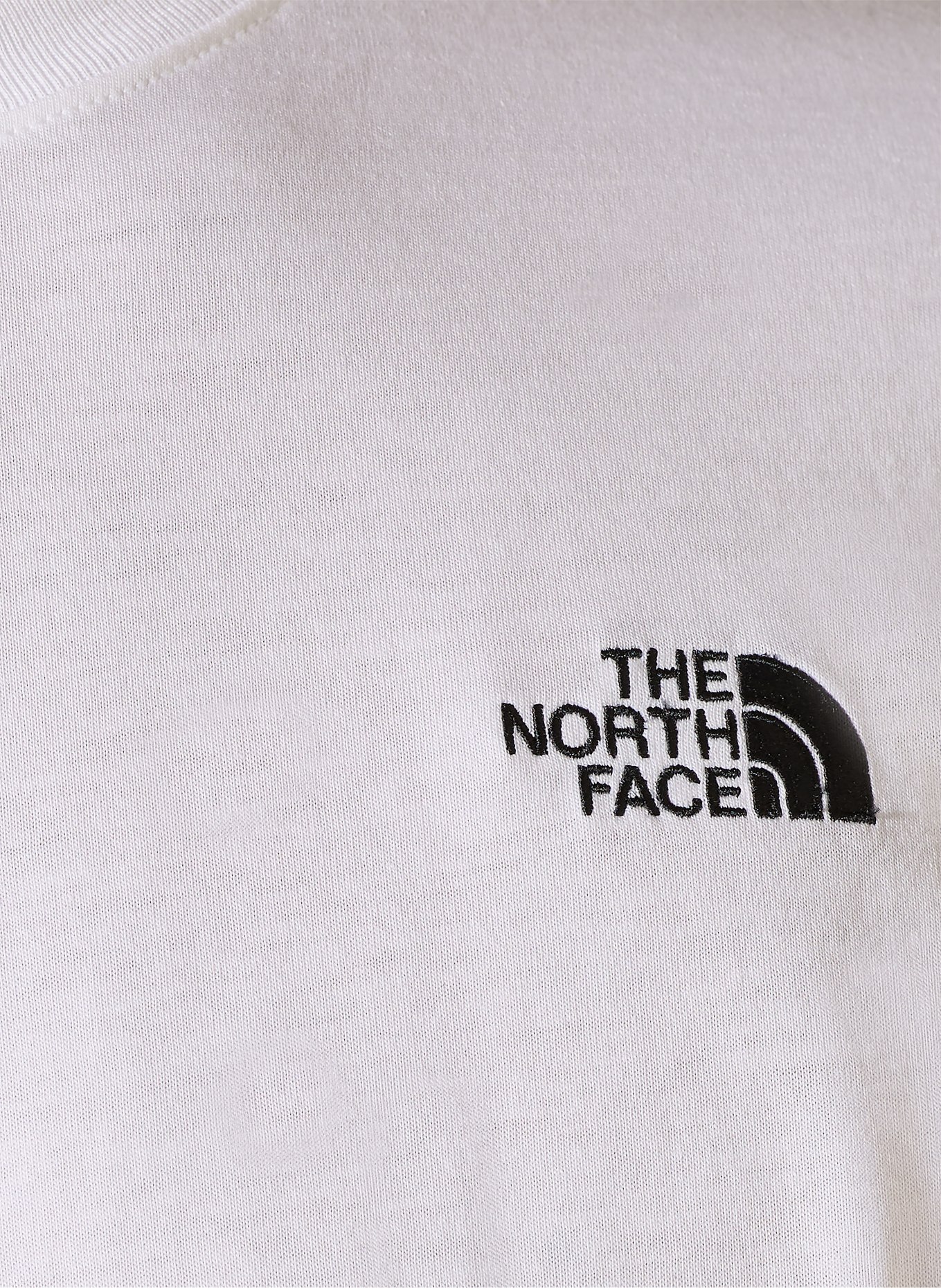 THE NORTH FACE Koszulka EVOLUTION SIMPLE DOME: BIAŁY / CZARNY