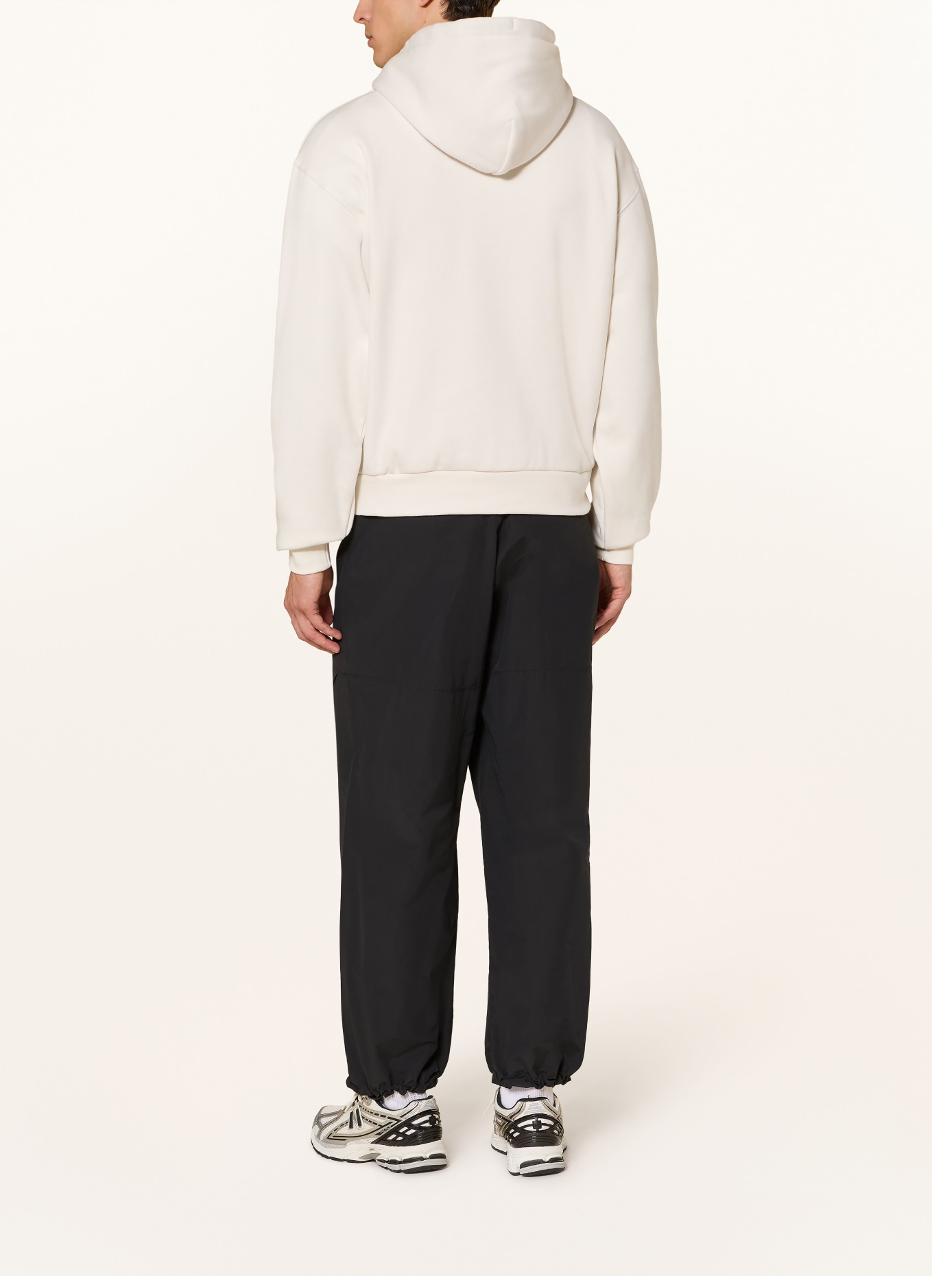 THE NORTH FACE Oversized-Hoodie RED BOX: ECRU