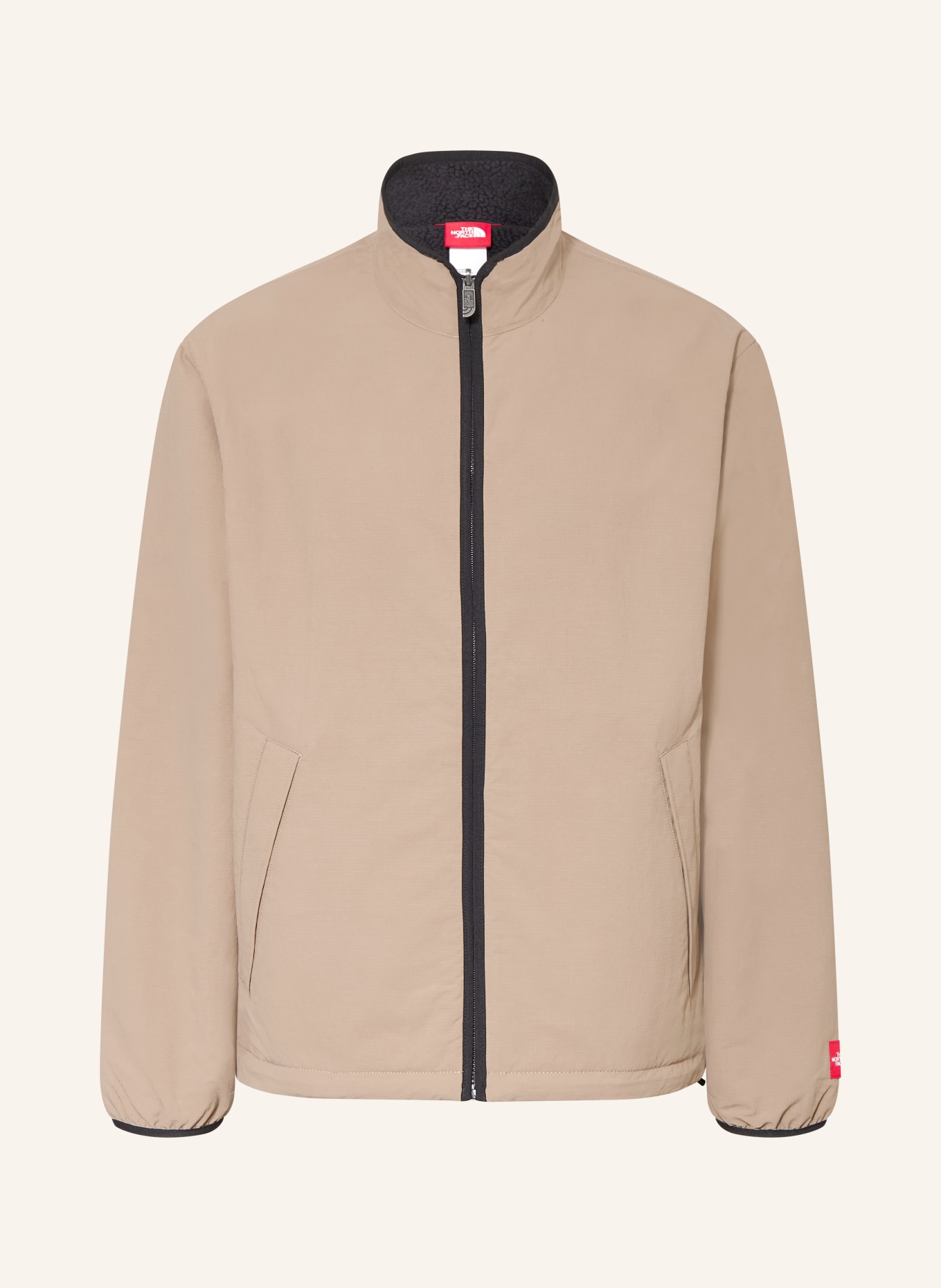 THE NORTH FACE RED BOX REVERSIBLE jacket: BEIGE / BLACK