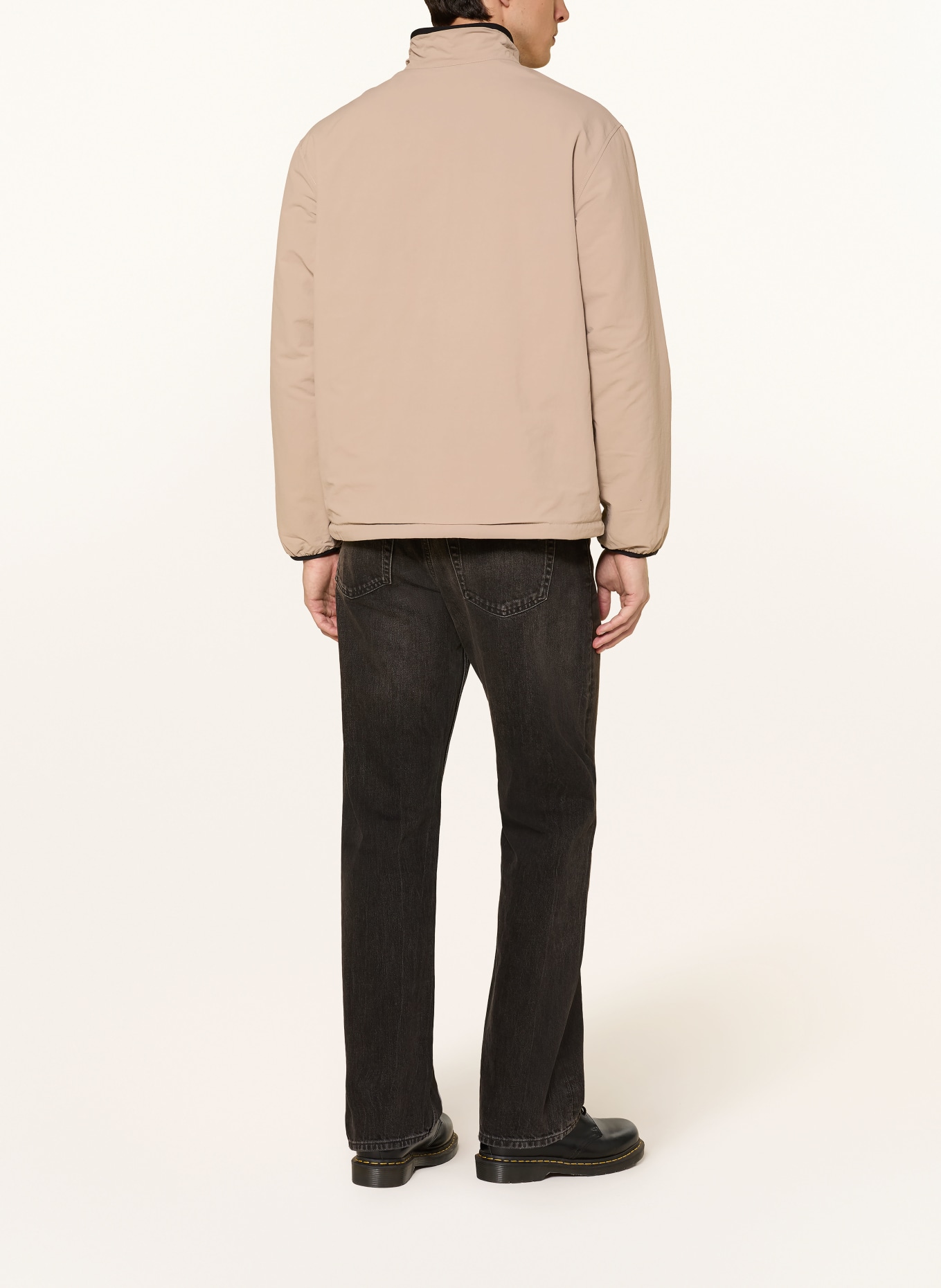 THE NORTH FACE RED BOX REVERSIBLE jacket: BEIGE / BLACK