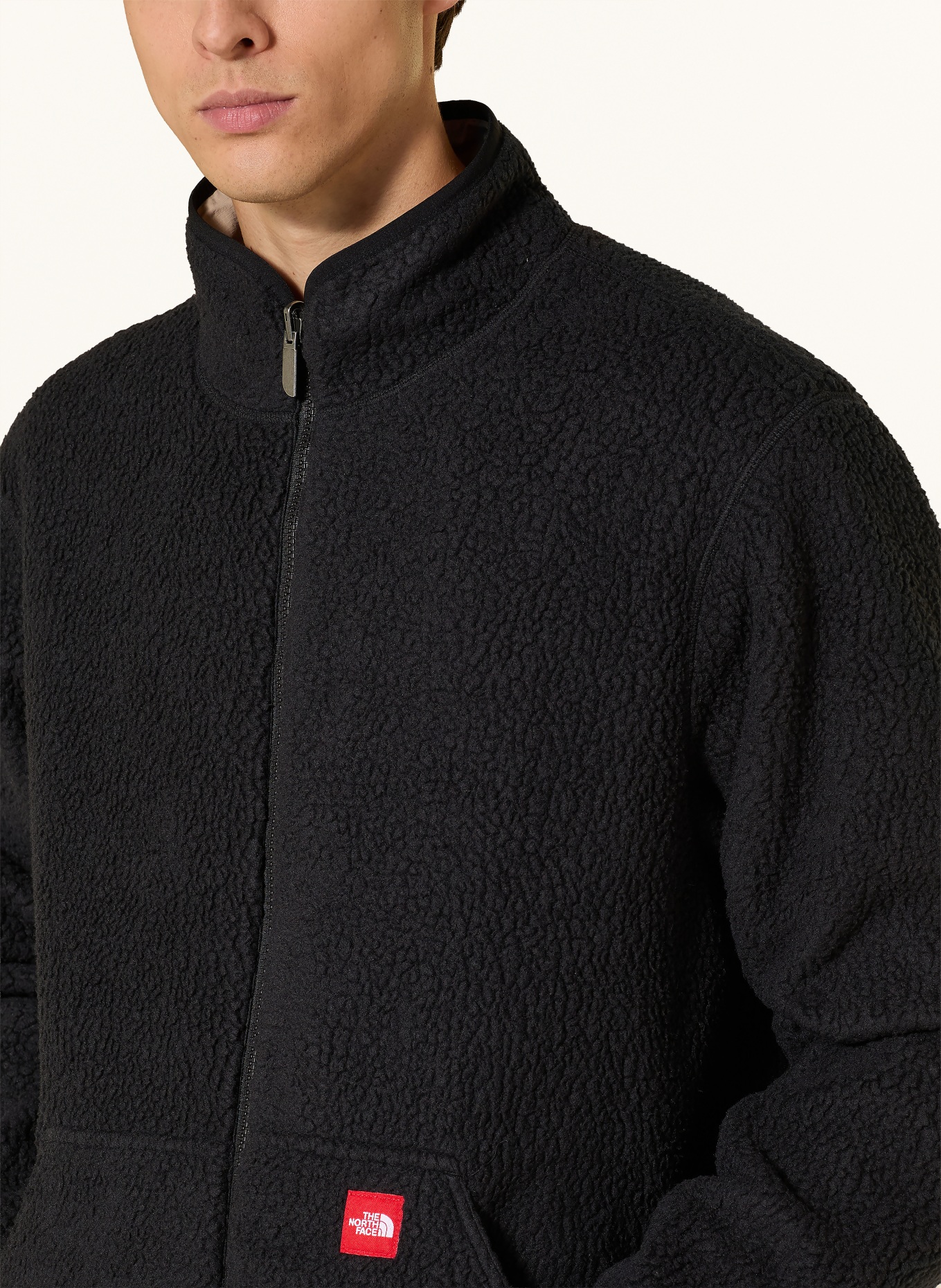 THE NORTH FACE RED BOX REVERSIBLE jacket: BEIGE / BLACK