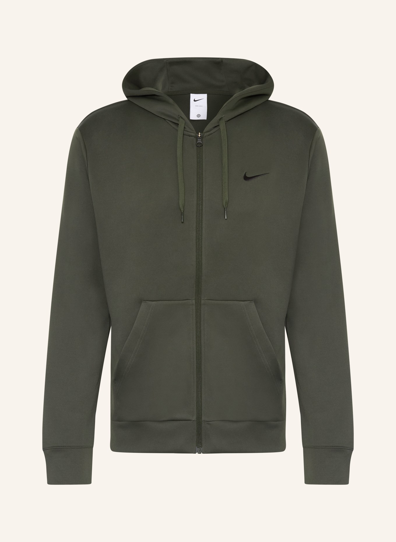 Nike Trainingsjacke DRI-FIT UV FLEX FLEECE: DUNKELGRÜN / SCHWARZ