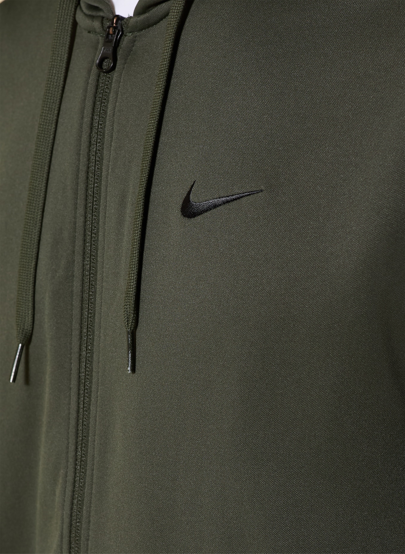 Nike Trainingsjacke DRI-FIT UV FLEX FLEECE: DUNKELGRÜN / SCHWARZ