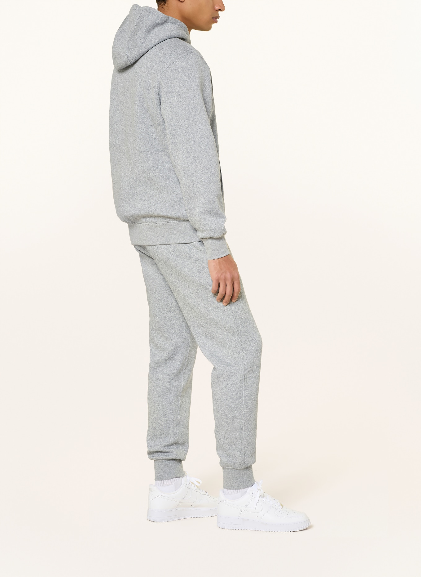 Nike Hoodie CLUB: GRAU