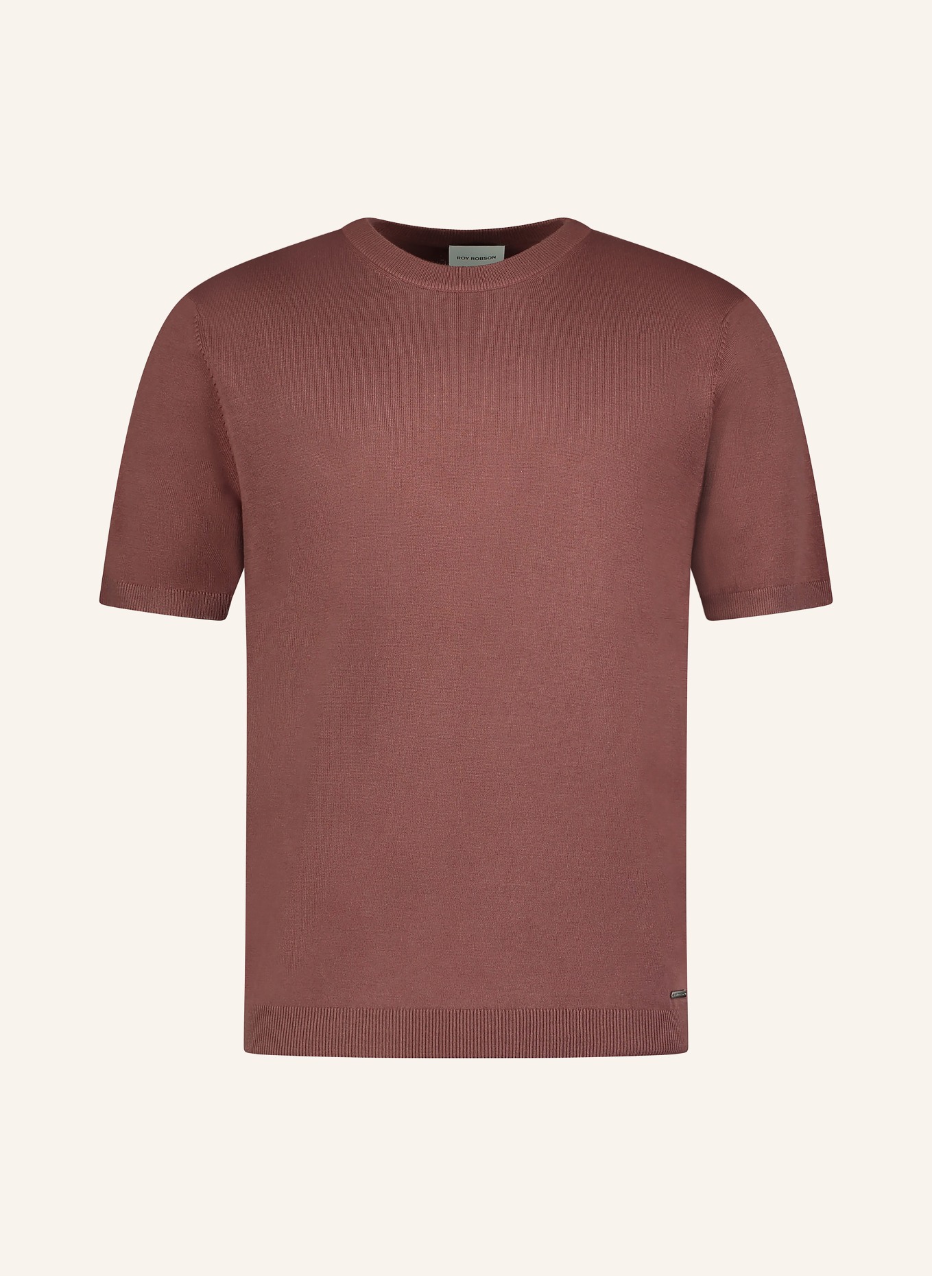 ROY ROBSON Strickshirt: DUNKELROT