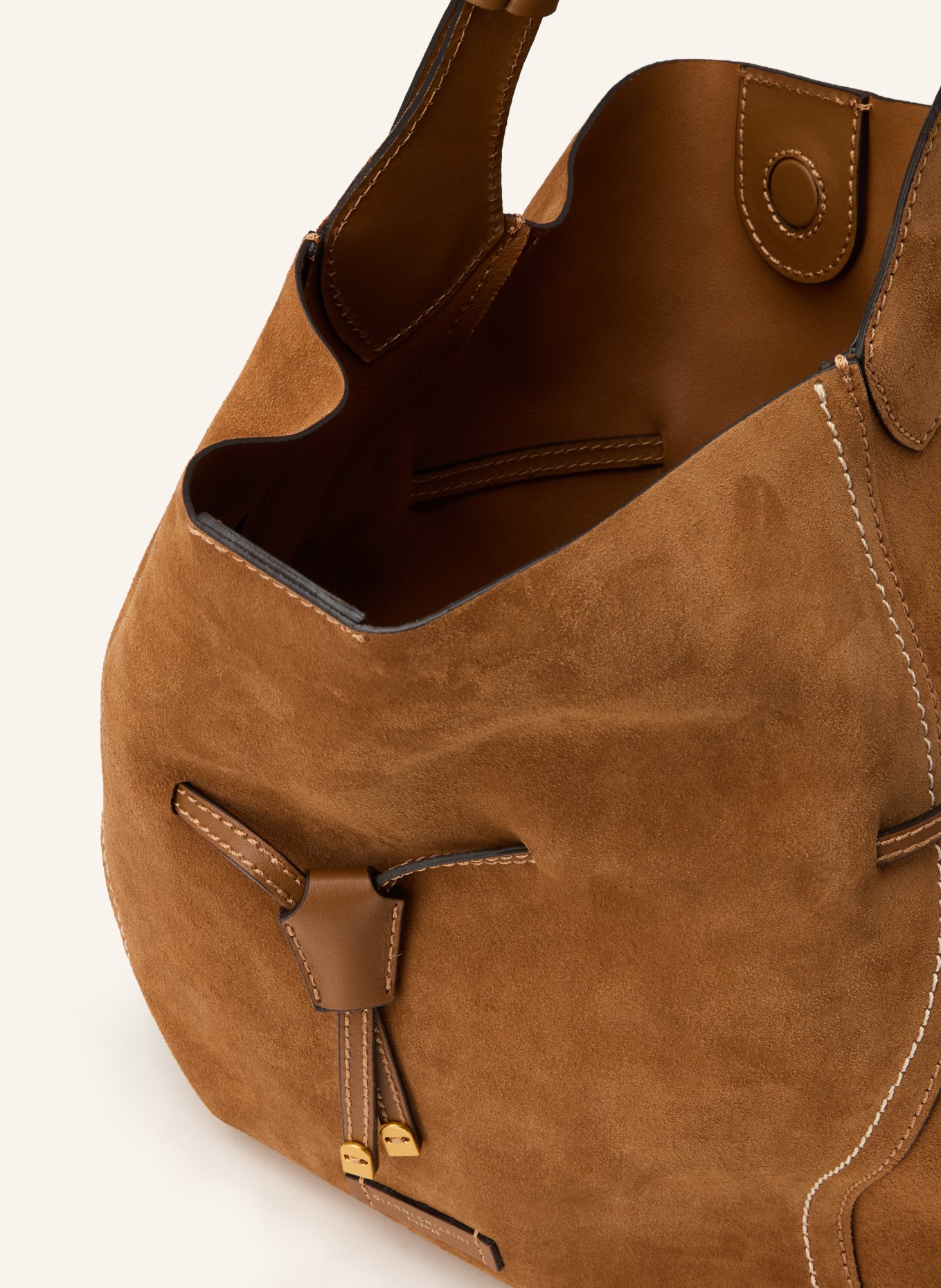 GIANNI CHIARINI Beuteltasche SIENNA: BRAUN