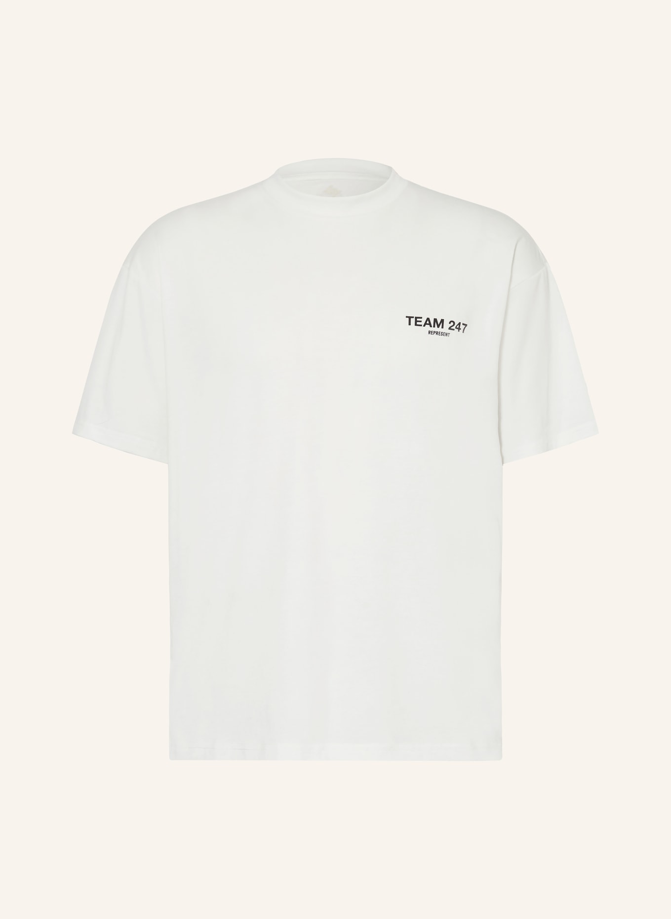 247 REPRESENT Koszulka TEAM 247: BIAŁY / CZARNY