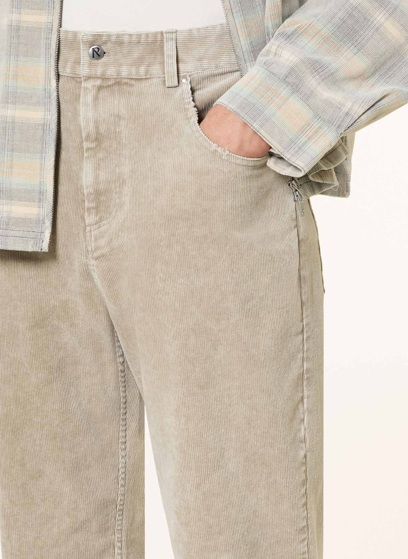 REPRESENT Cordhose Regular Fit: 37 VINTAGE KHAKI