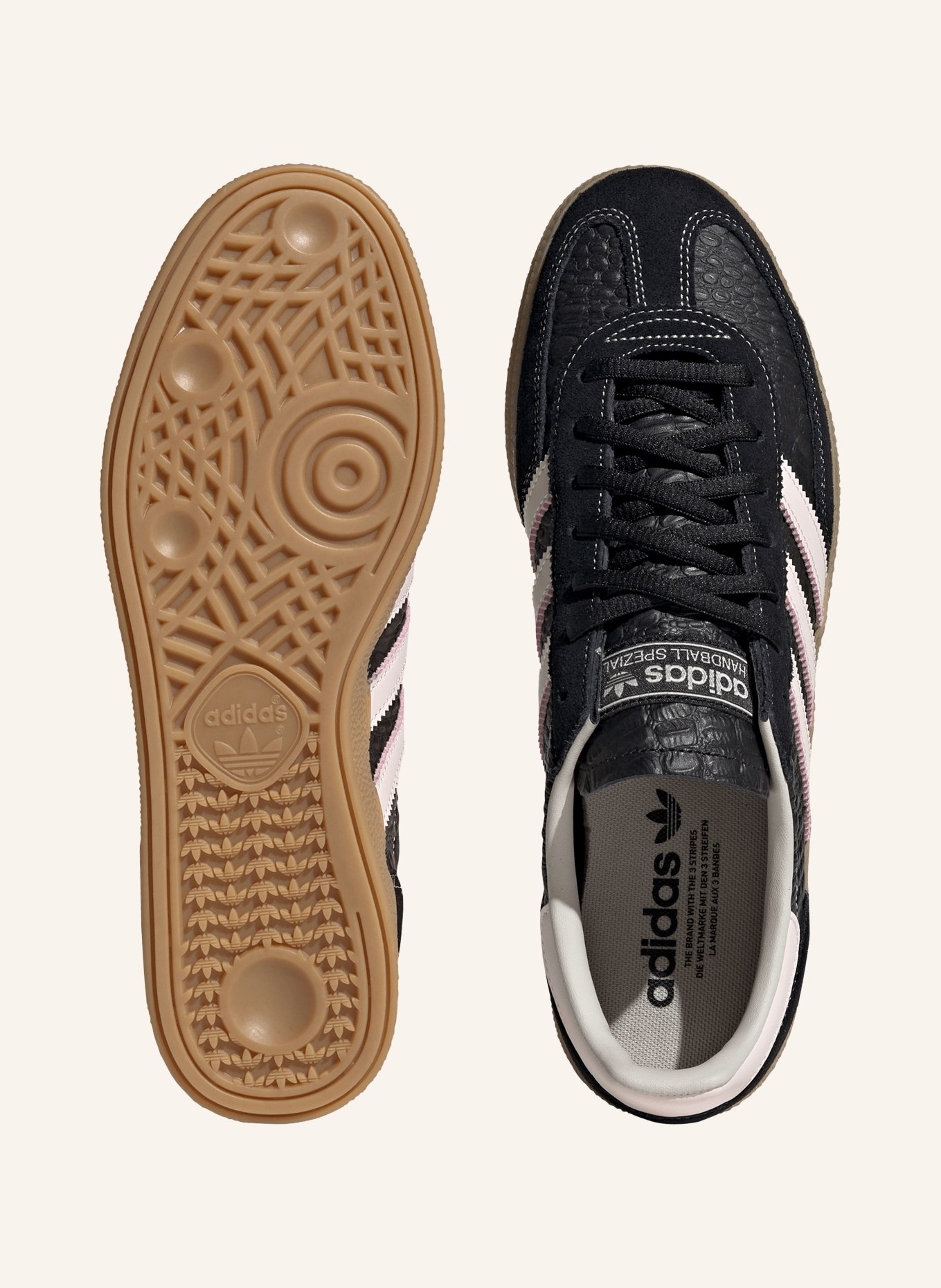 adidas Originals Sneaker HANDBALL SPEZIAL: SCHWARZ / HELLROSA
