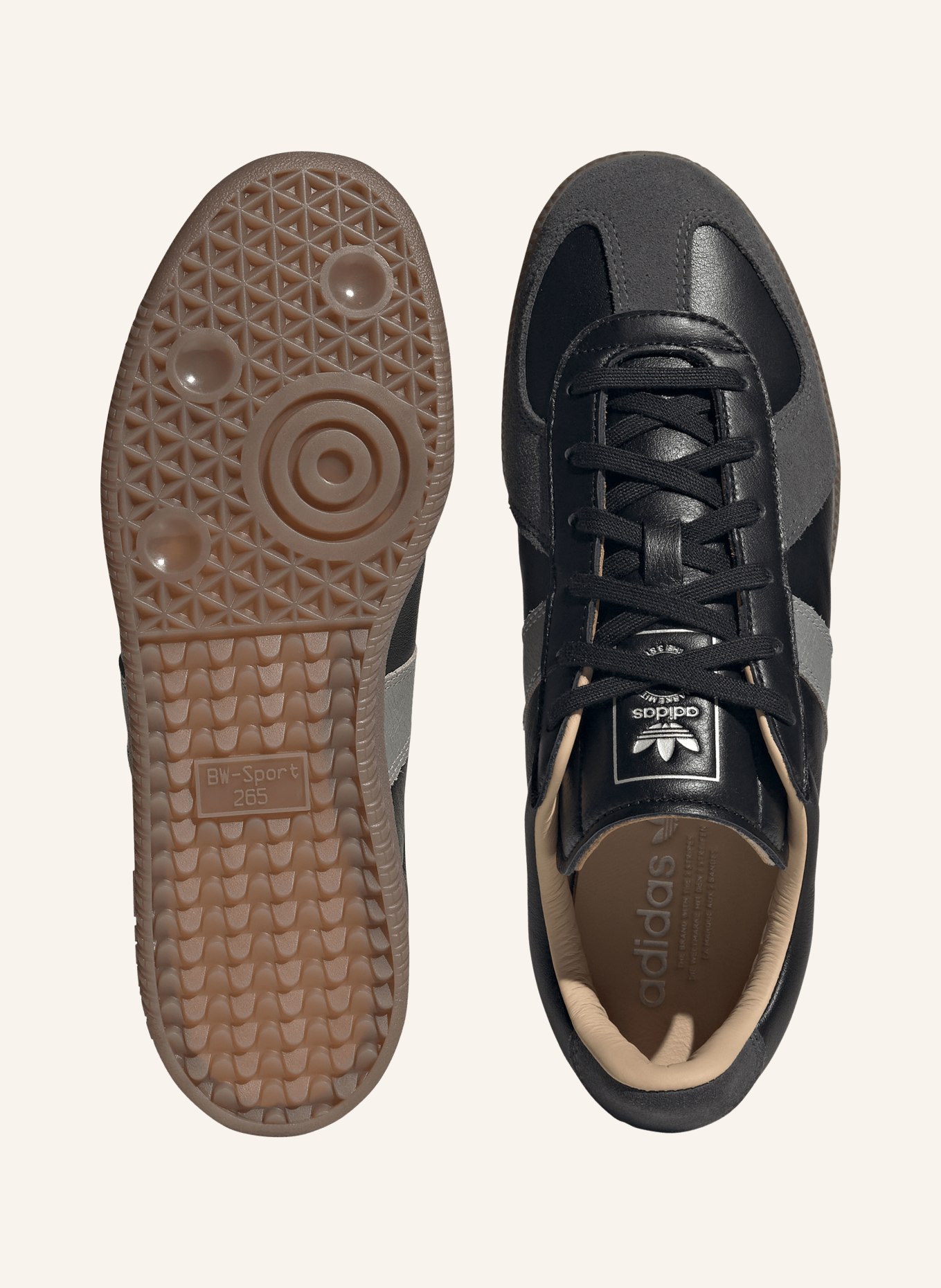 adidas Originals Sneaker BW ARMY: SCHWARZ / DUNKELGRAU
