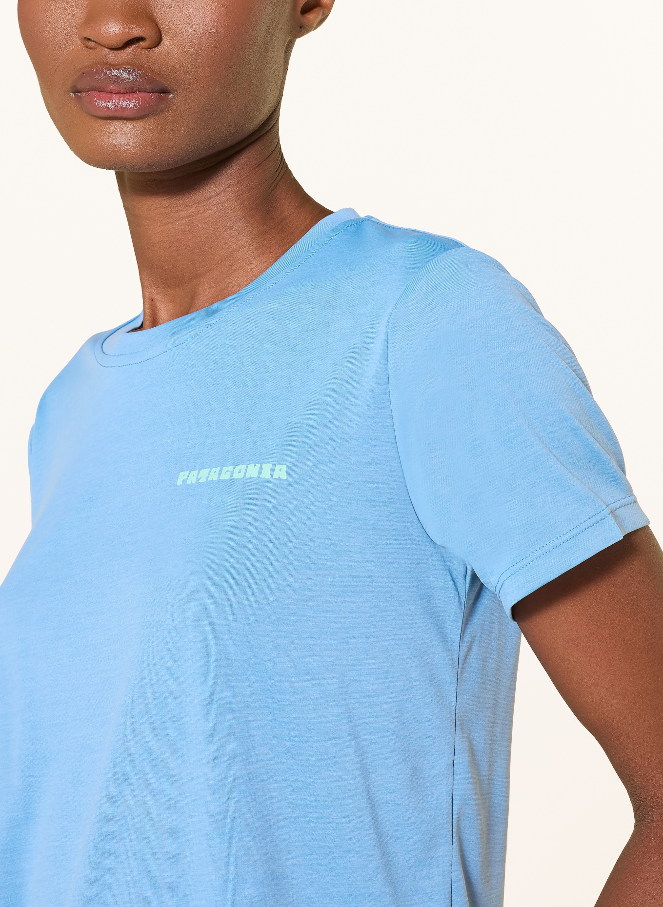 patagonia Tričko CAPILENE® COOL DAILY: MODRÁ