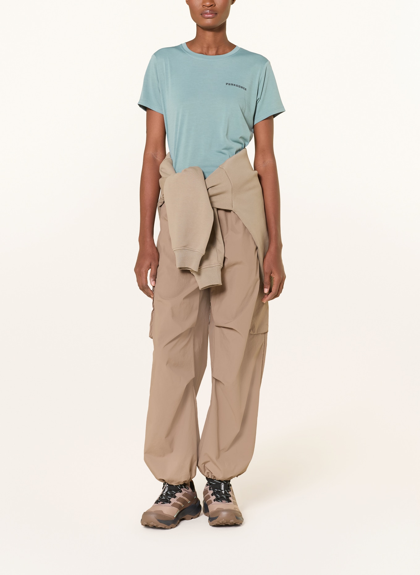 patagonia Tričko CAPILENE® COOL DAILY: TMAVĚ MODRÁ