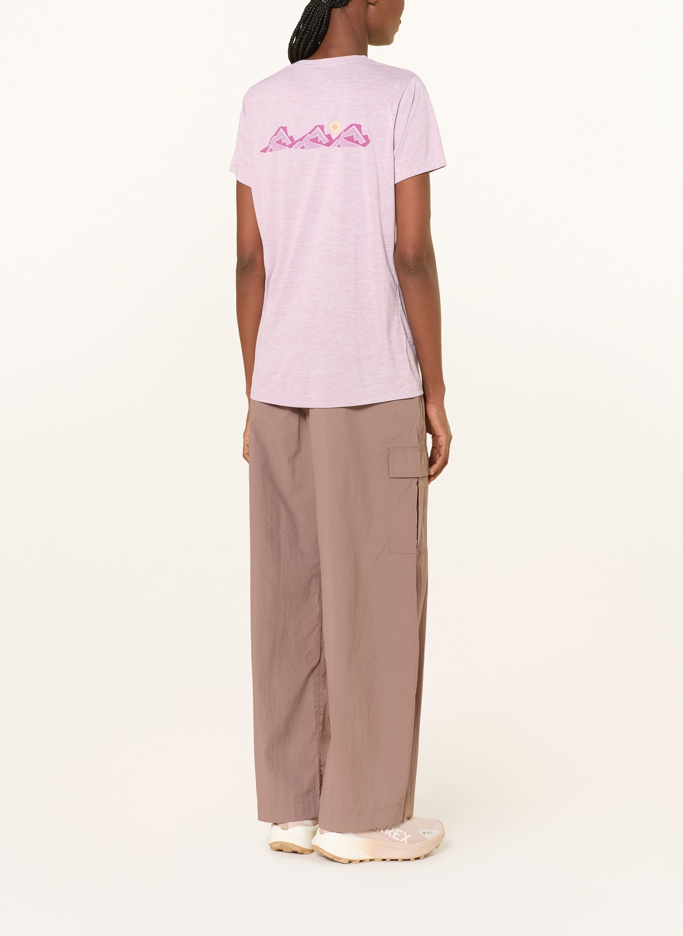 patagonia Tričko CAPILENE® COOL DAILY: RŮŽOVÁ