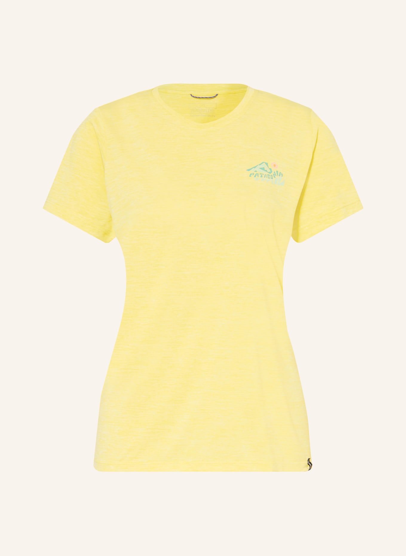 patagonia Tričko CAPILENE® COOL DAILY: TMAVĚ ŽLUTÁ