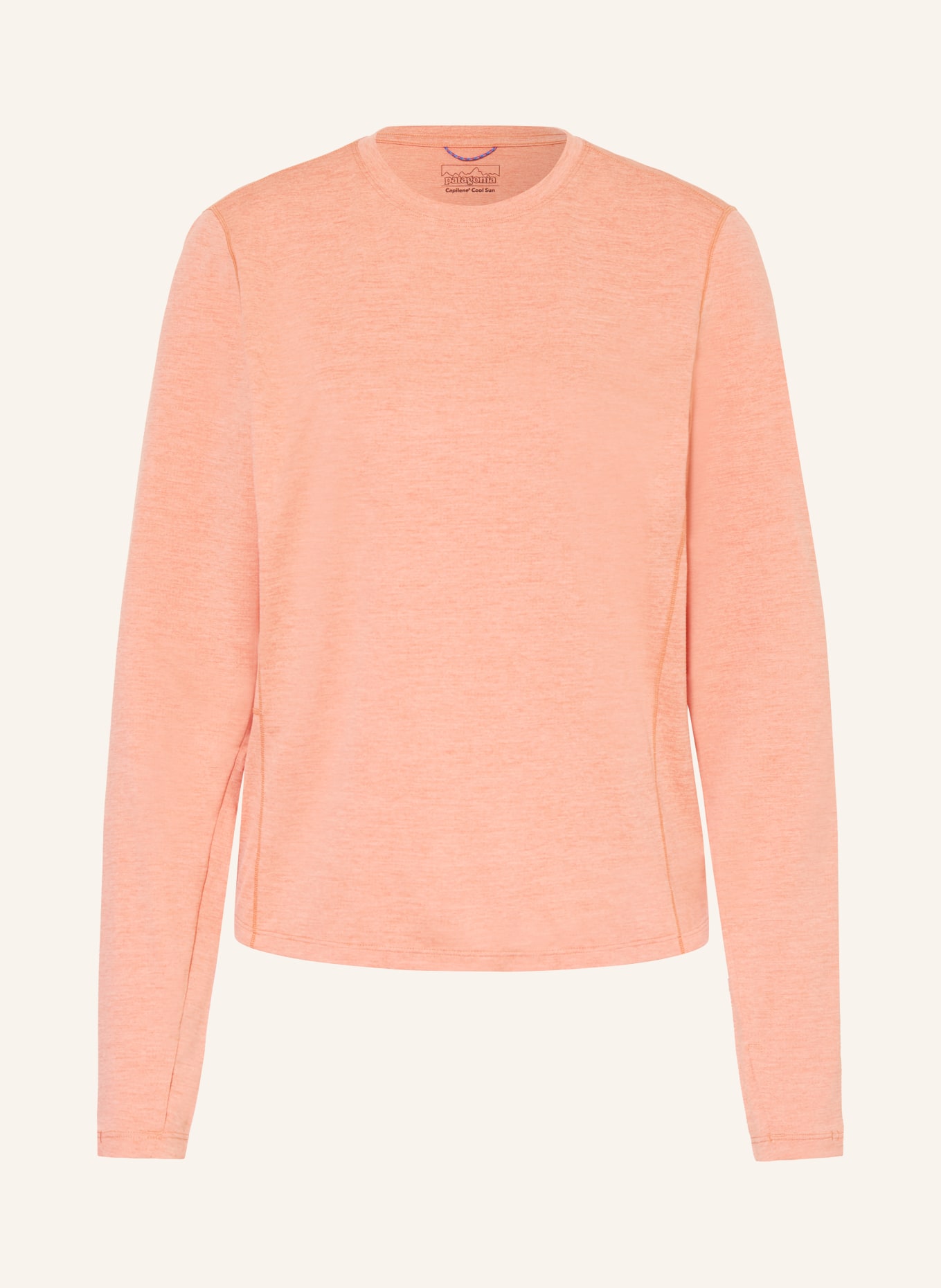 patagonia Dlouhé rukávy CAPILENE® COOL SUN: ORANŽOVÁ