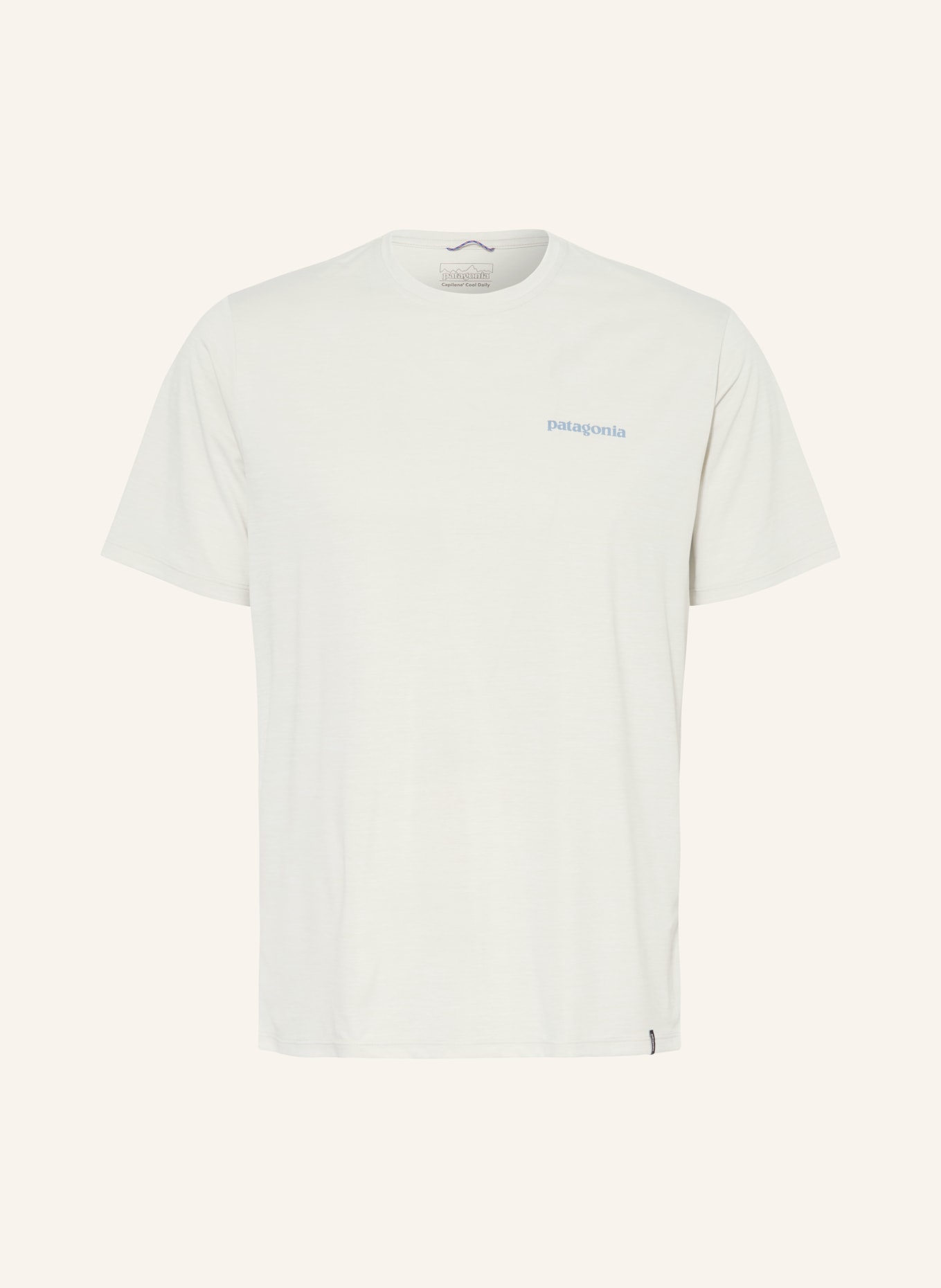 patagonia Functioneel shirt CAPILENE® COOL DAILY: ECRU