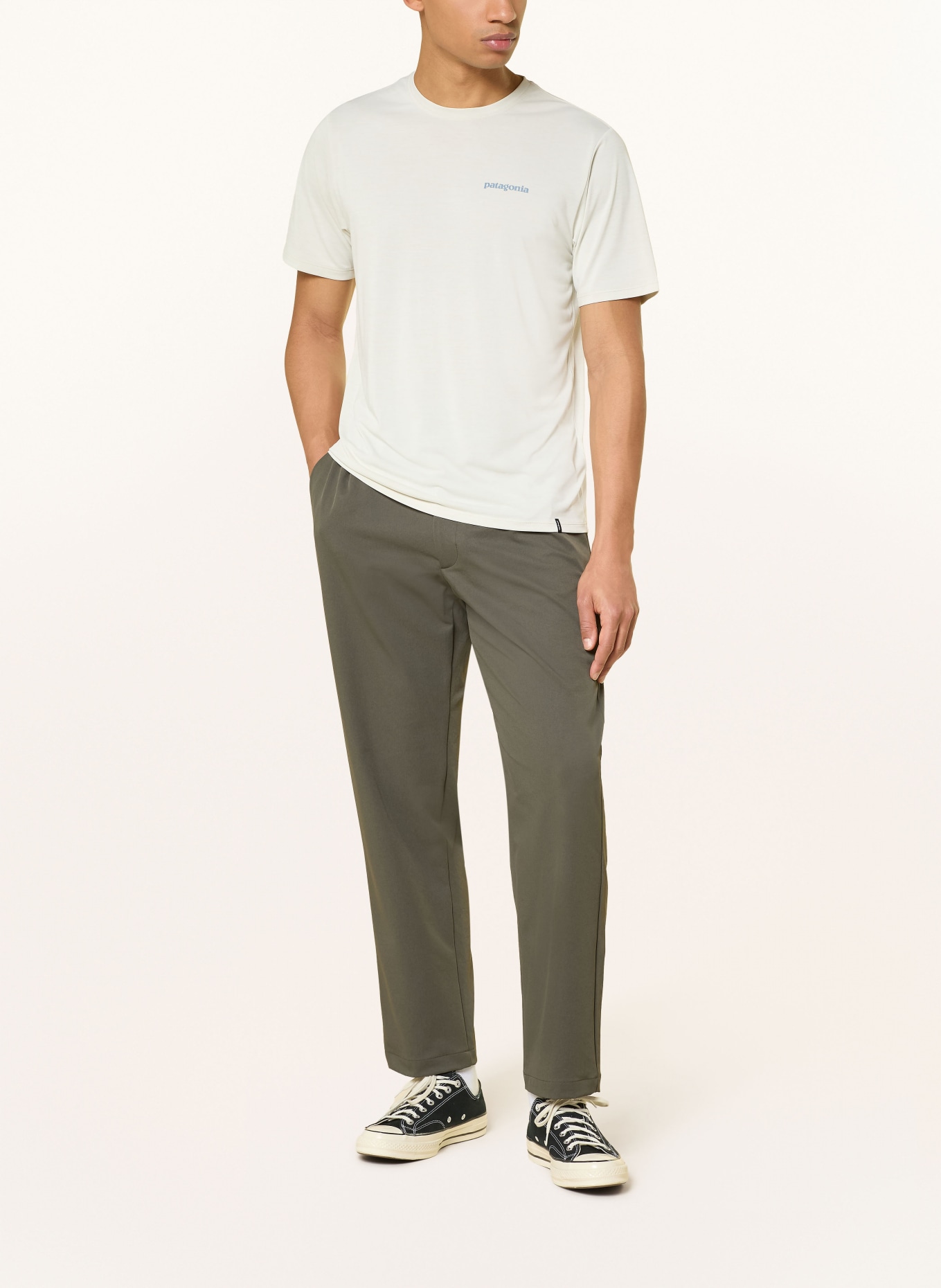 patagonia Functioneel shirt CAPILENE® COOL DAILY: ECRU