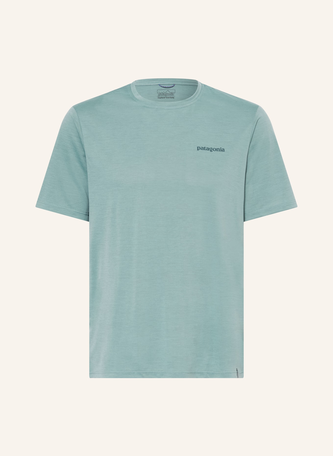 patagonia Functioneel shirt CAPILENE® COOL DAILY: LICHTBLAUW