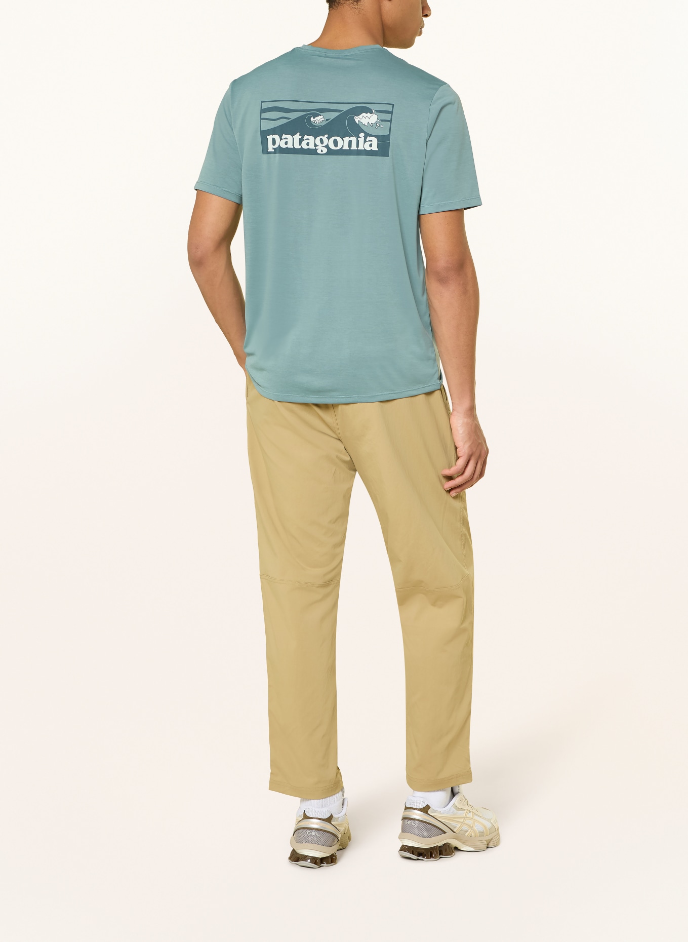 patagonia Functioneel shirt CAPILENE® COOL DAILY: LICHTBLAUW