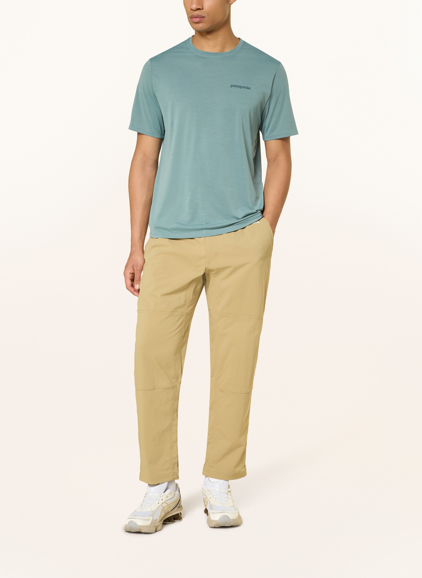 patagonia Functioneel shirt CAPILENE® COOL DAILY: LICHTBLAUW