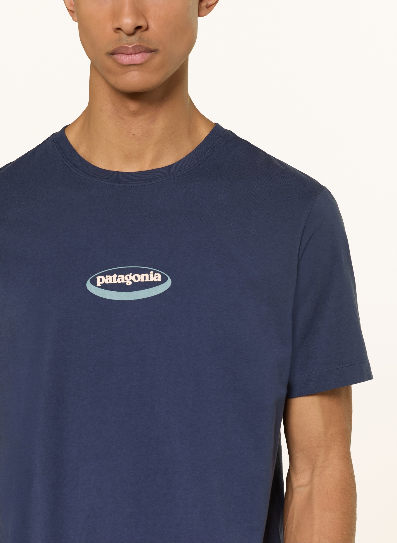 patagonia Tričko M'S '95: TMAVĚ MODRÁ / BÍLÁ