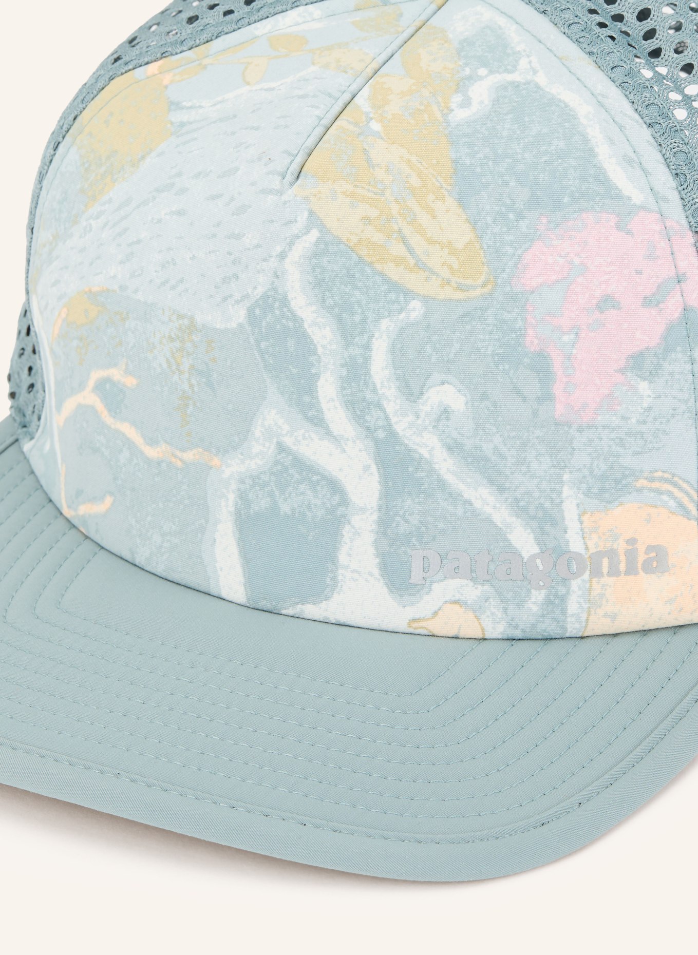 patagonia Čepice DUCKBILL: PETROLEJOVÁ / SVĚTLE RŮŽOVÁ / SVĚTLE ZELENÁ