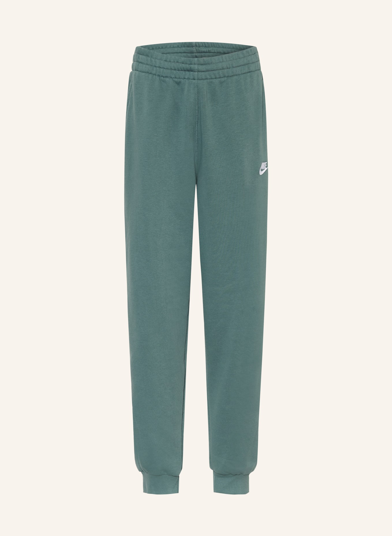 Nike Sweatpants SPORTSWEAR CLUB: PETROL / WEISS