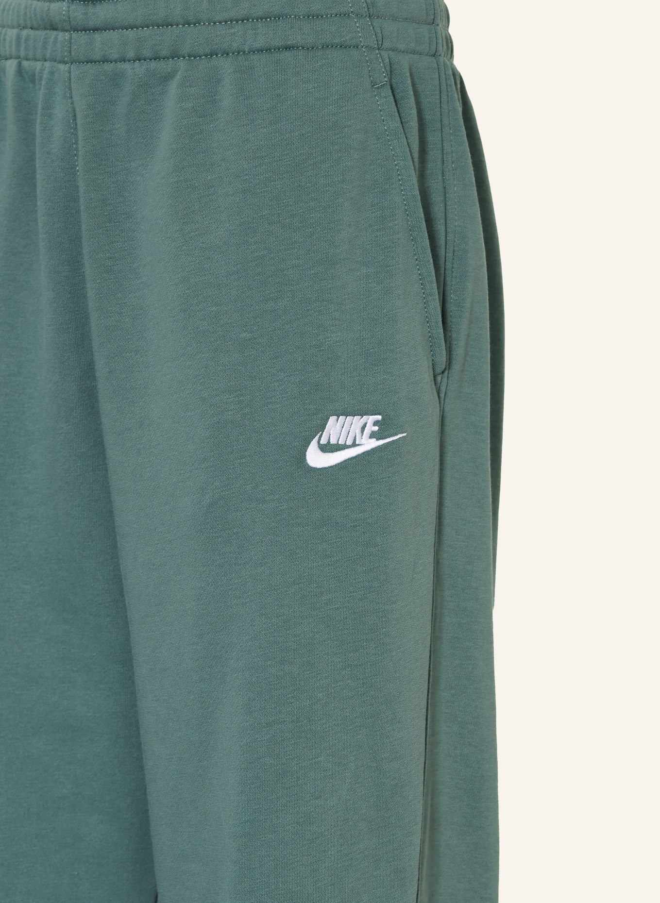 Nike Sweatpants SPORTSWEAR CLUB: PETROL / WEISS