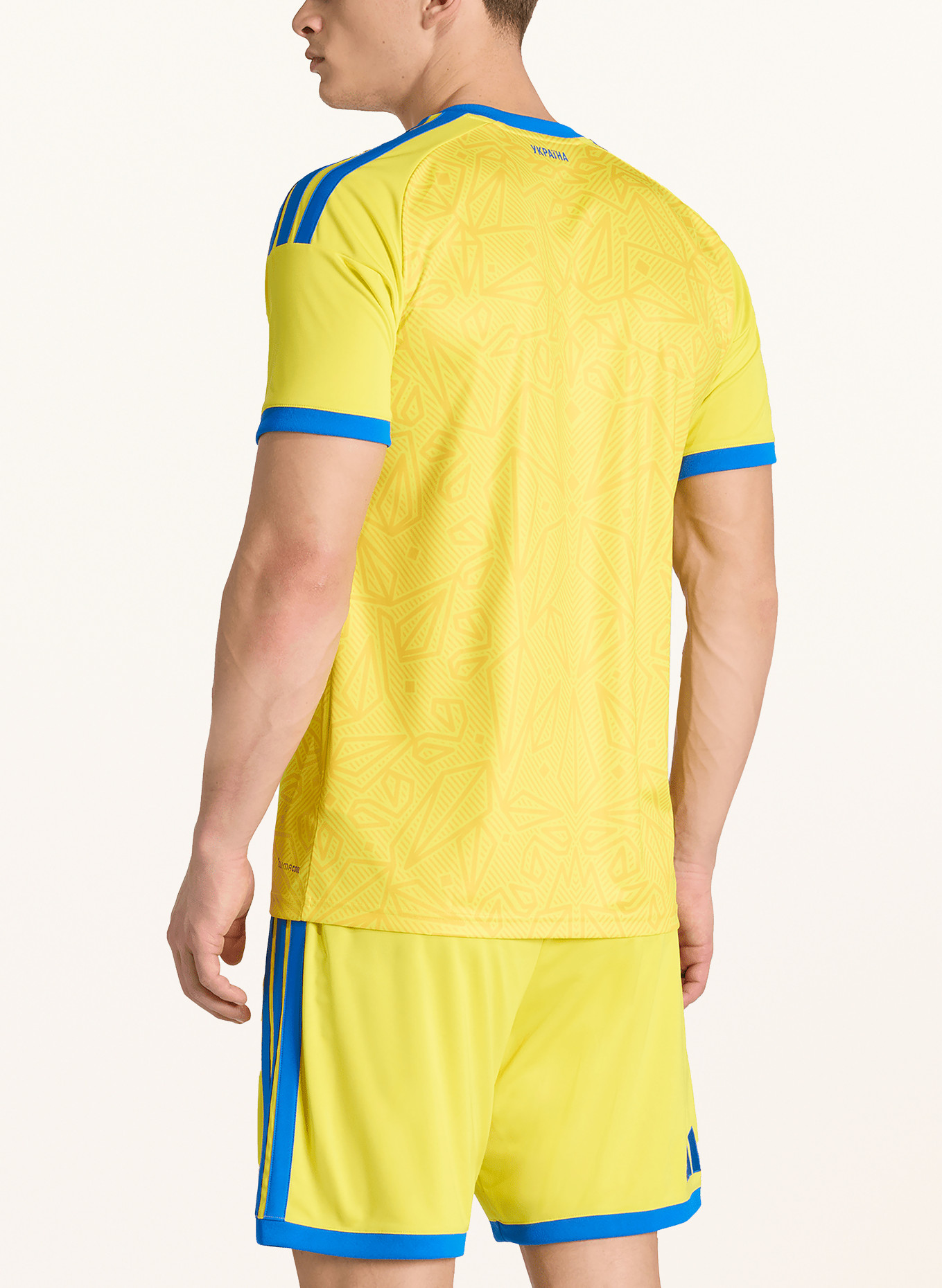 adidas Domácí dres UKRAJINA 26: ŽLUTÁ / MODRÁ