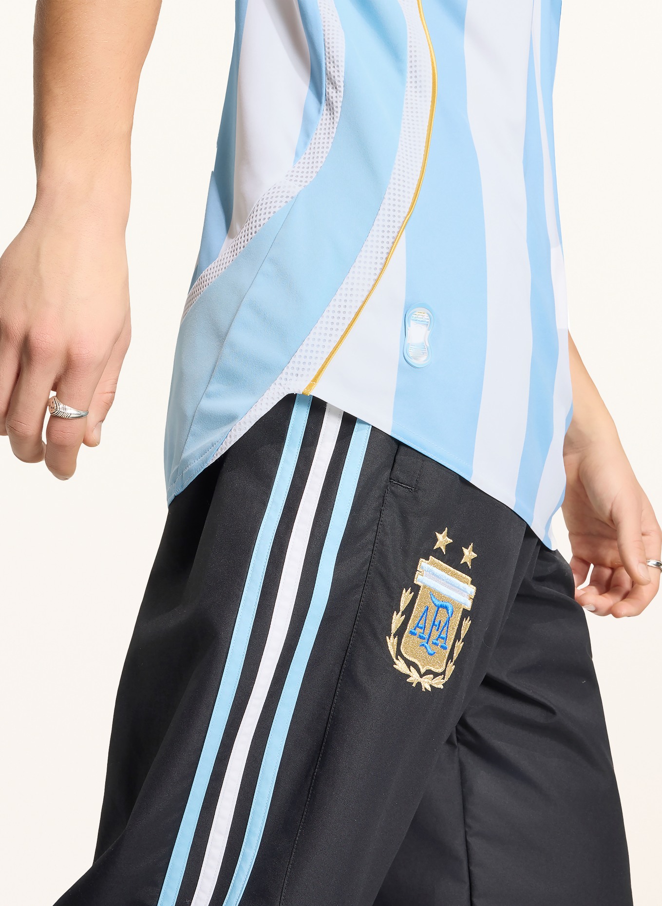 adidas Heimtrikot ARGENTINIEN 2006: HELLBLAU / WEISS