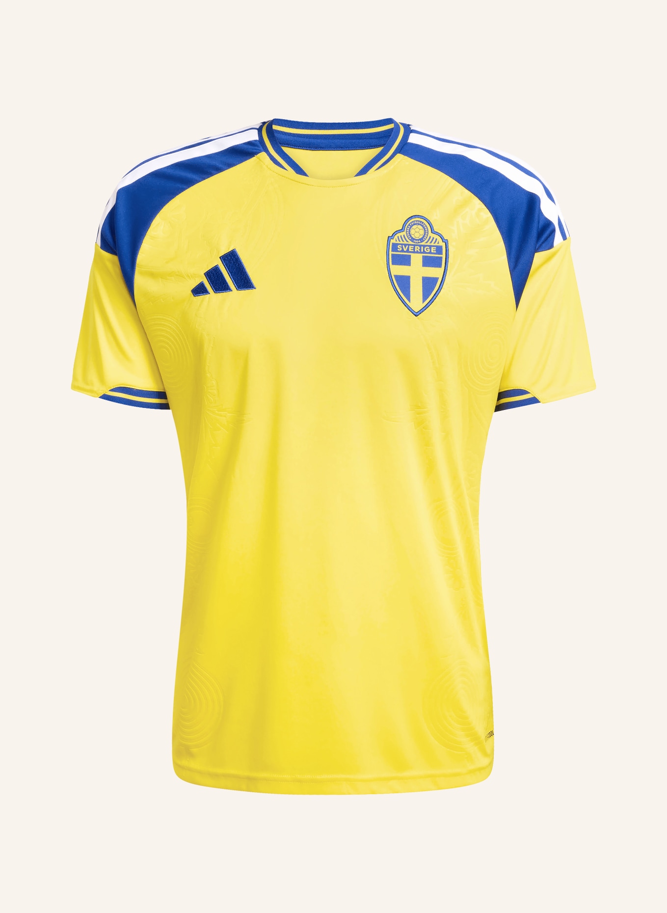 adidas Heimtrikot SCHWEDEN 26 für Herren: GELB / BLAU / WEISS