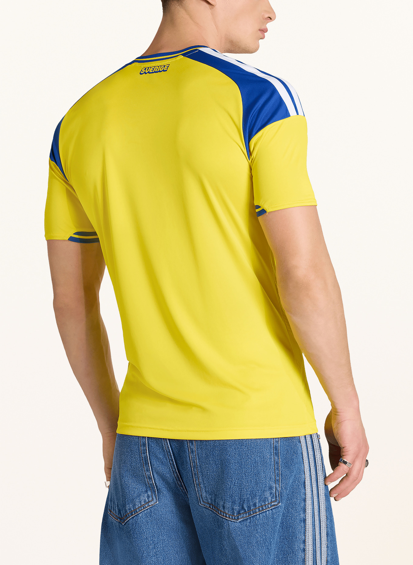 adidas Heimtrikot SCHWEDEN 26 für Herren: GELB / BLAU / WEISS