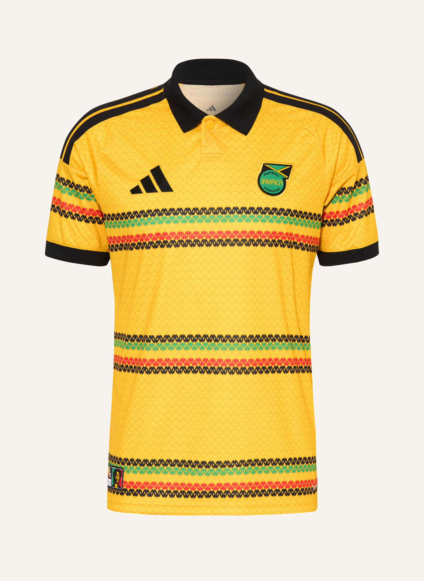 adidas Home jersey JAMAICA 26: YELLOW / RED / GREEN