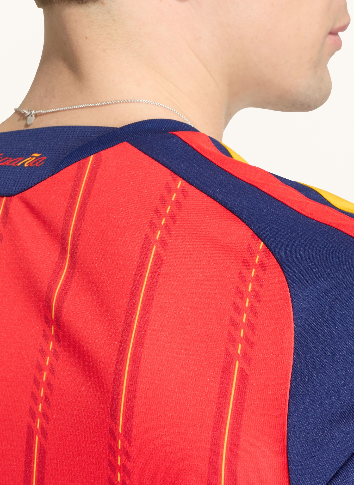 adidas Heimtrikot SPANIEN 26 für Herren: ROT / GELB / BLAU