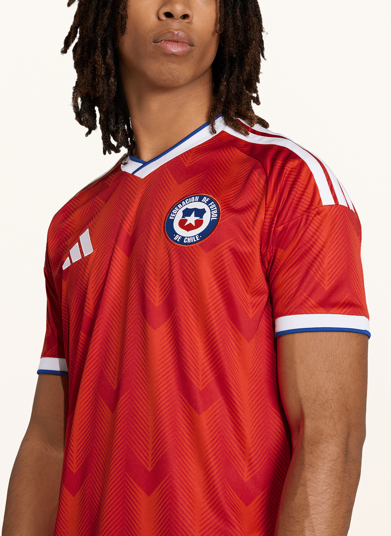 adidas Home jersey CHILE 26: RED / BLUE / WHITE