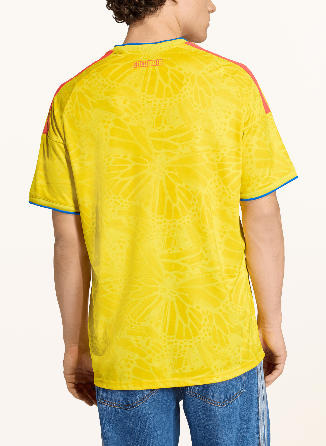 adidas Heimtrikot KOLUMBIEN 26 für Herren: GELB / ROT / BLAU
