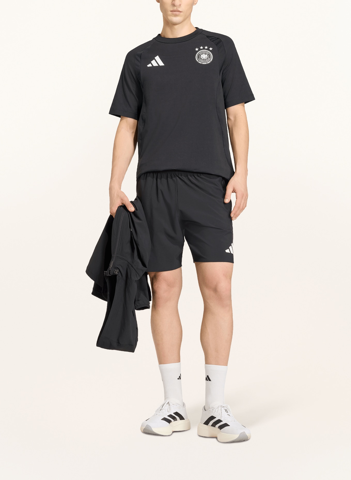 adidas Shorts DEUTSCHLAND TIRO TRAVEL: SCHWARZ