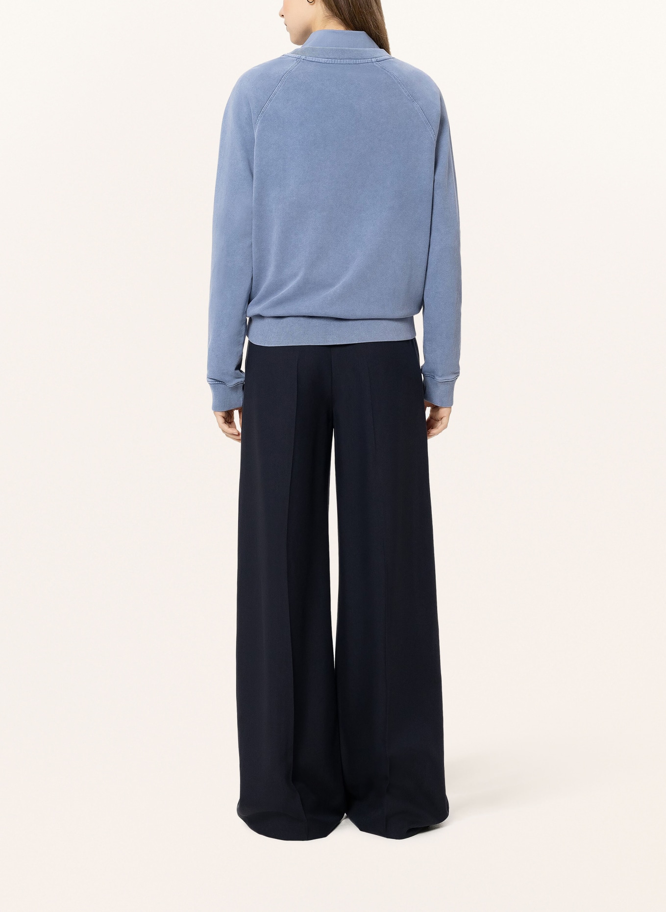 LUISA CERANO Marlenehose: DUNKELBLAU