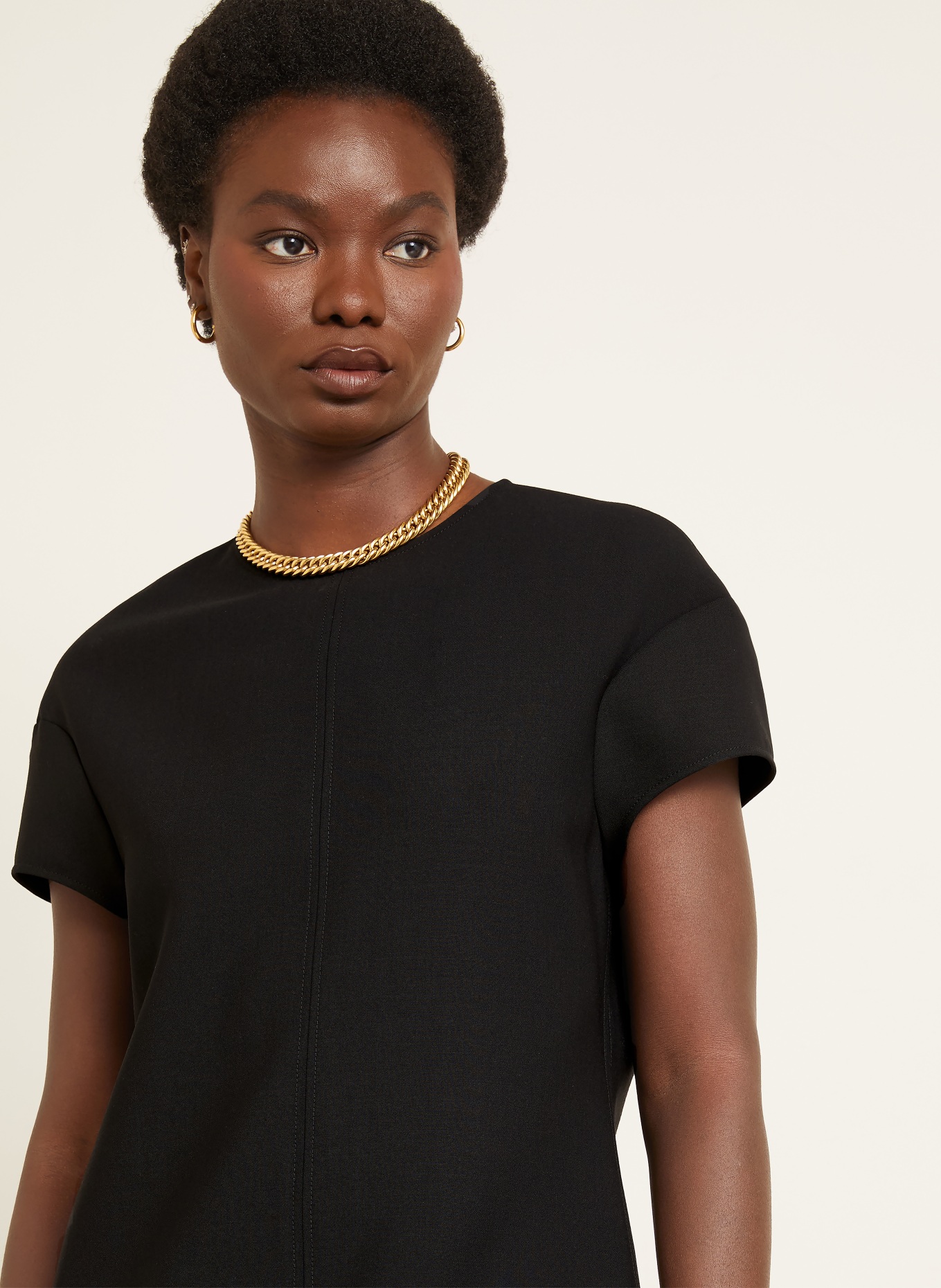 Courrèges Kleid: SCHWARZ