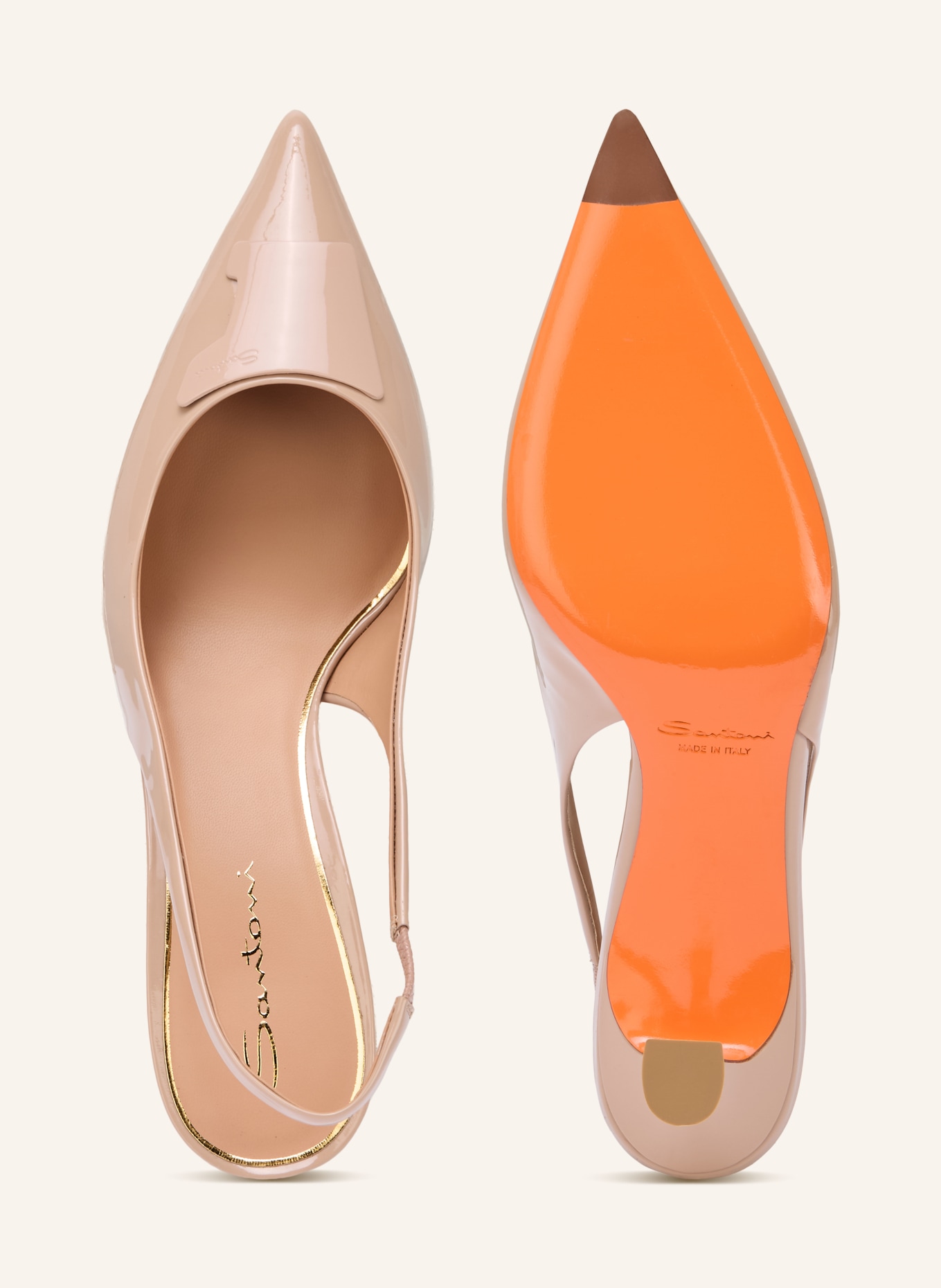 Santoni Slingpumps RAJWA: ROSÉ