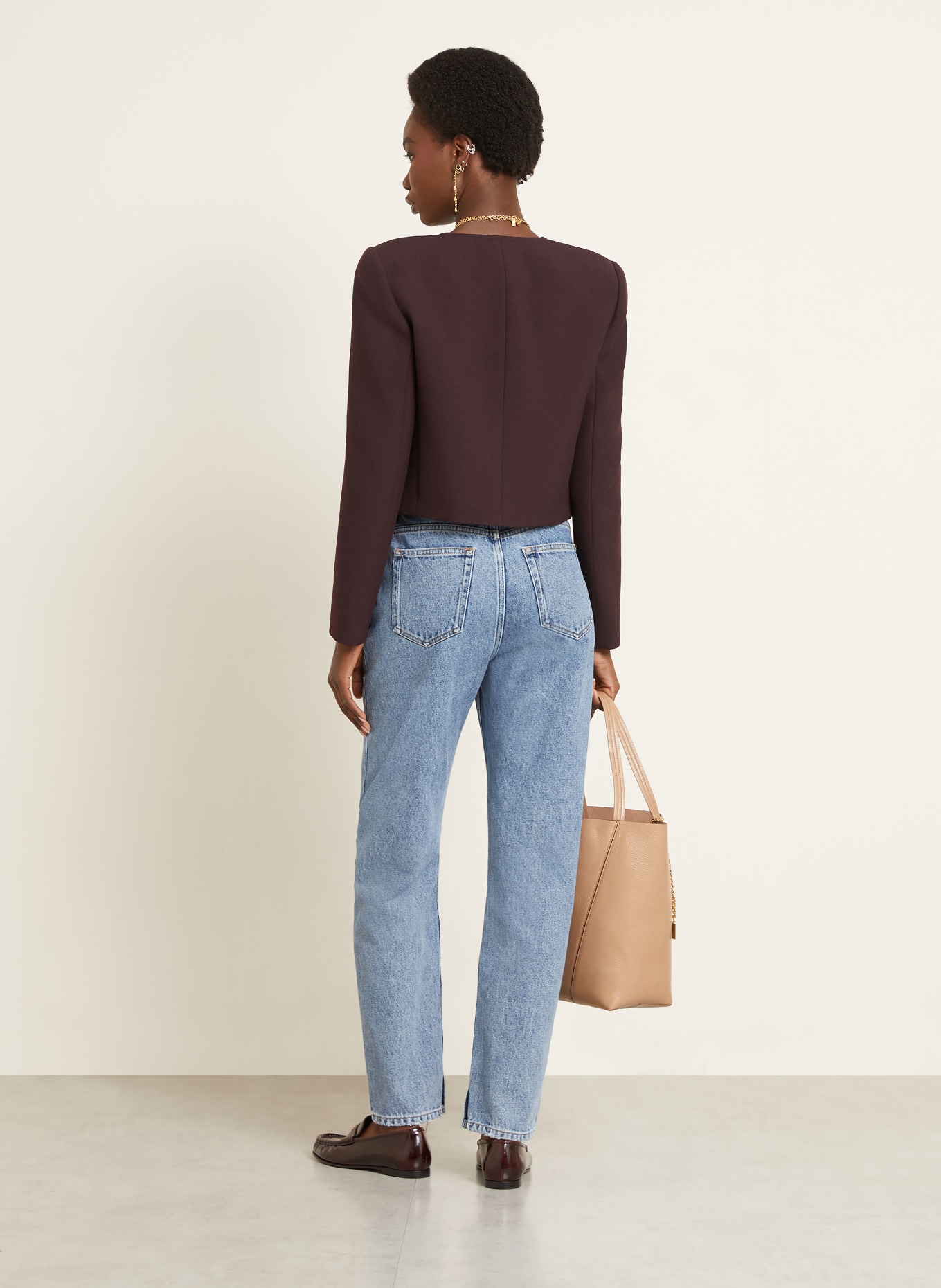 Chloé Mom Jeans: 40P Tiger Blue