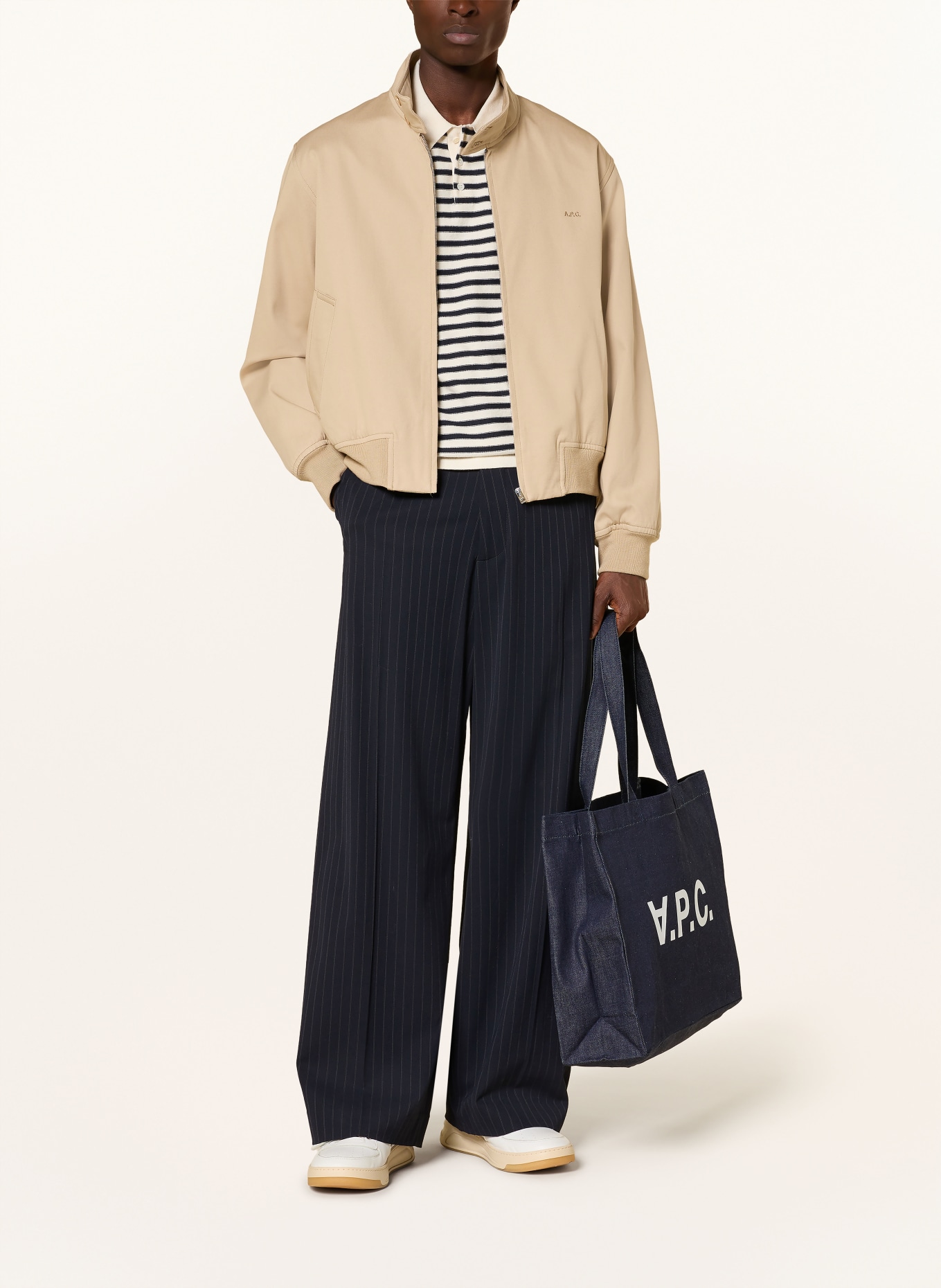 A.P.C. blouson: BEIGE