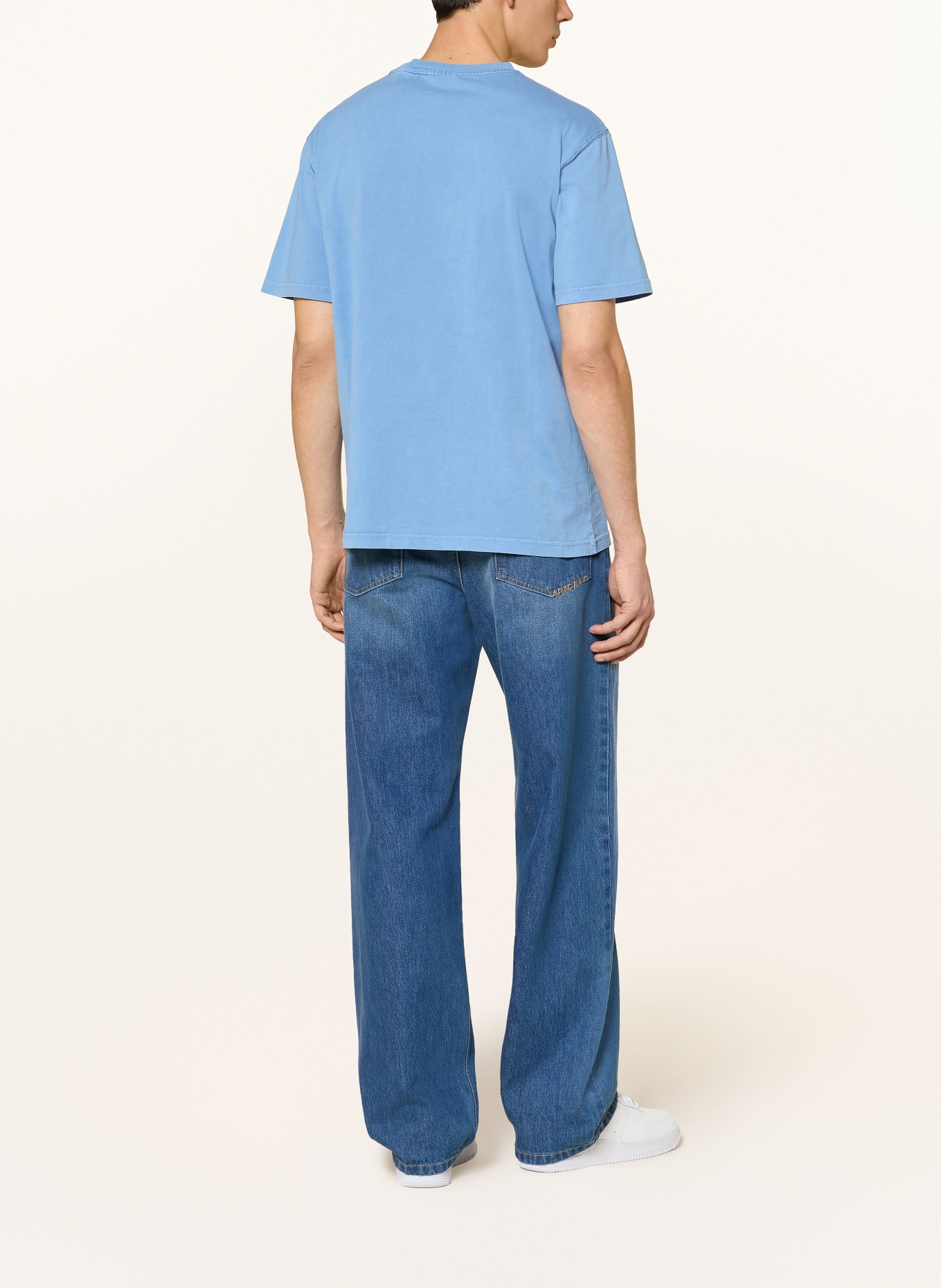 DAILY PAPER T-Shirt DIAS: BLAU