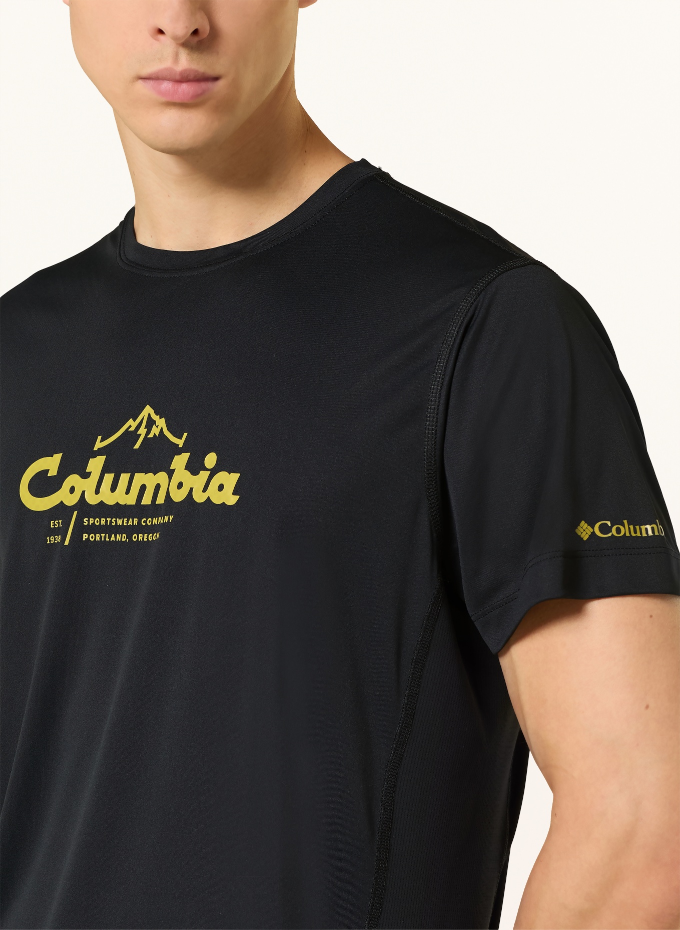 Columbia Koszulka ZERO RULES™ LIGHT: CZARNY / OLIWKOWY