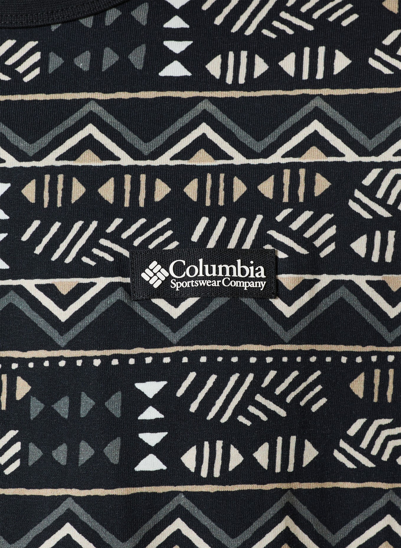 Columbia T-Shirt CSC™ HEAVYWEIGHT: SCHWARZ / BEIGE / CREME