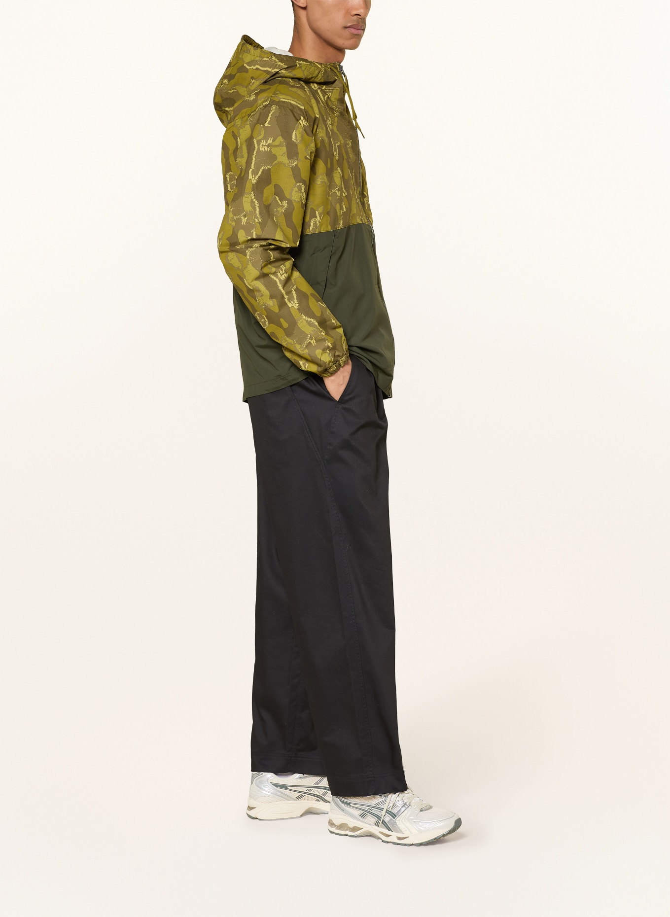 Columbia Windbreaker SPIRE VALLEY™ NOVELTY: SCHWARZ / OLIV / HELLGRÜN