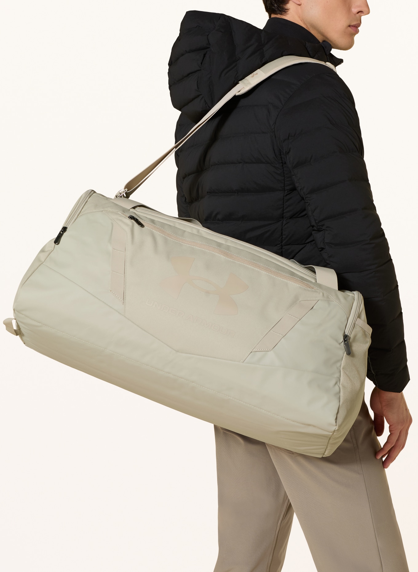 UNDER ARMOUR Sporttasche UA UNDENIABLE 5.0 MEDIUM 58 l: BEIGE