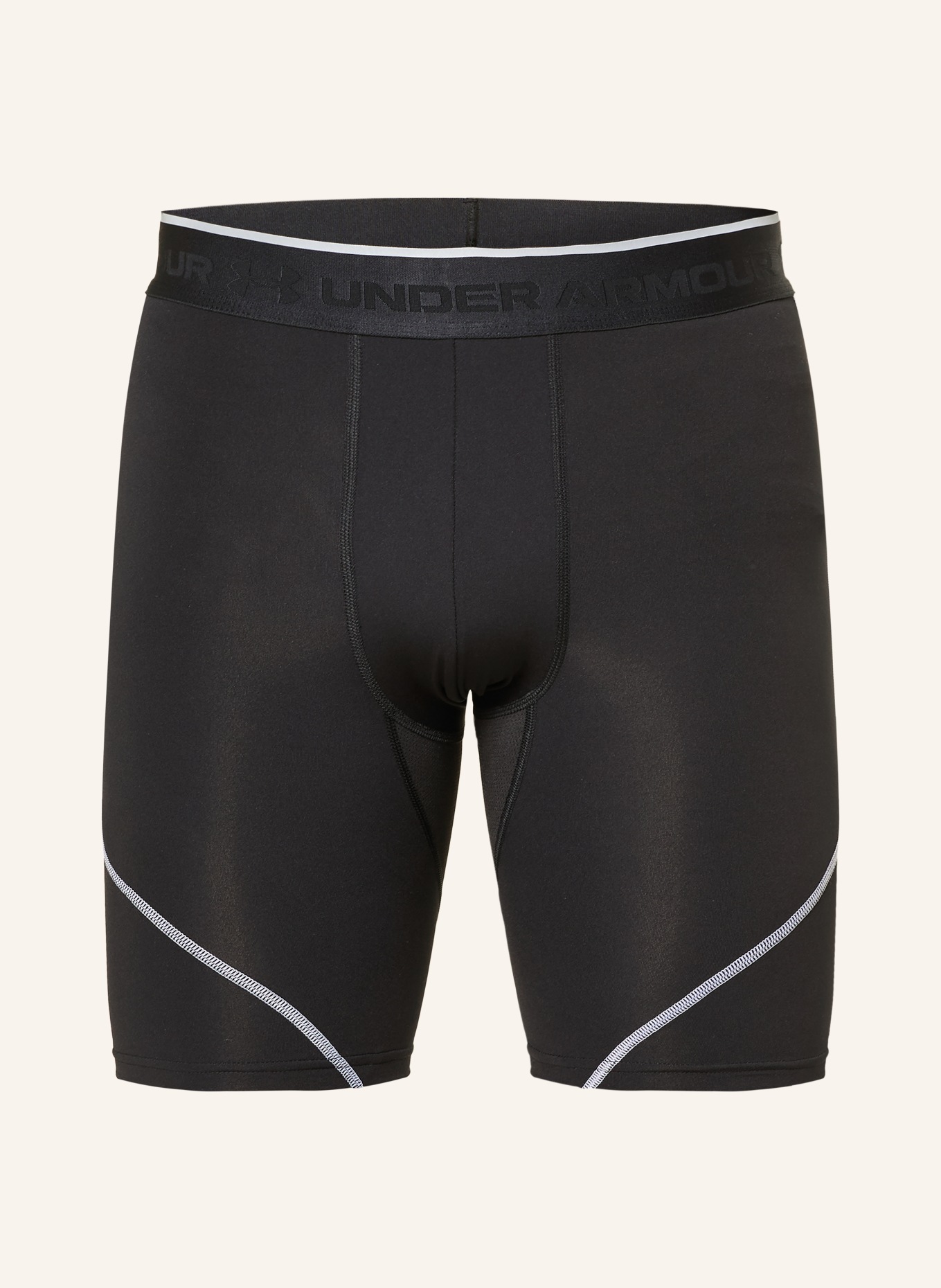 UNDER ARMOUR Tights UA HEATGEAR® ELITE: SCHWARZ / WEISS
